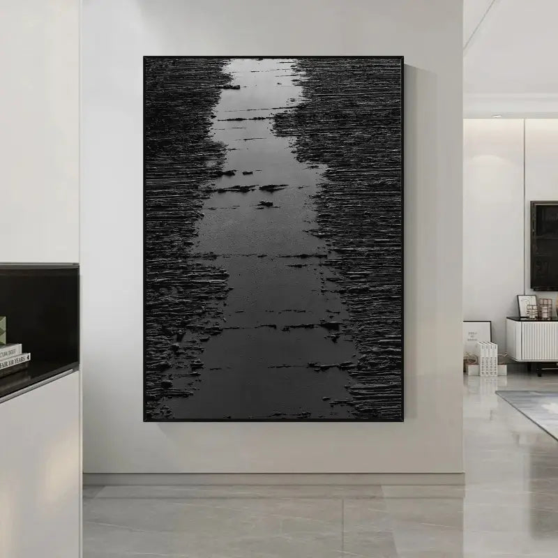 Plaster Art Minimalist Textured Paintings Set of 2 #MM057