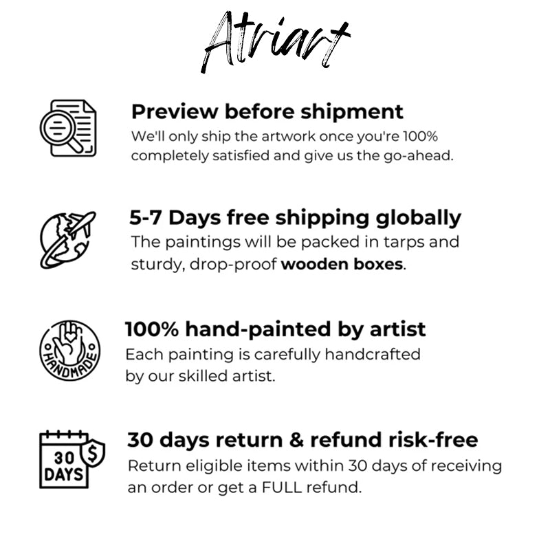 Plaster Painting "Jardin Enchanté"