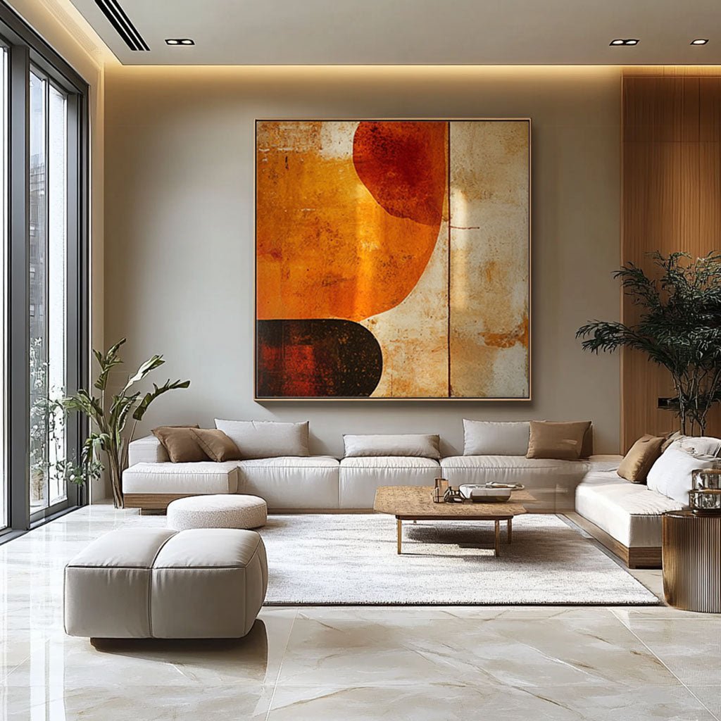 Abstract Art "Passion Intemporelle"