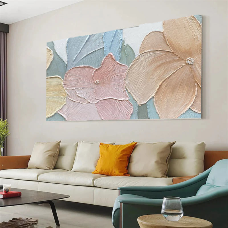 Abstract Colorful Painting "Blossom Serenade"