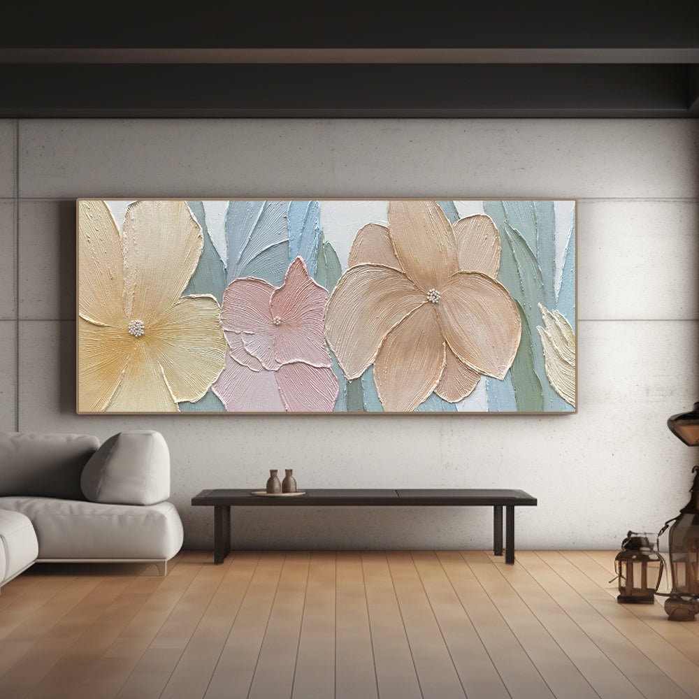 Abstract Colorful Painting "Blossom Serenade"