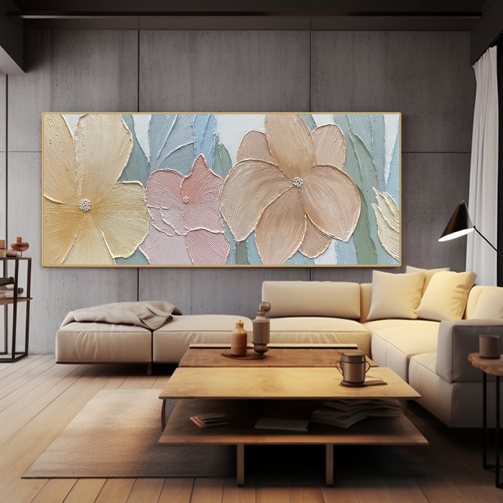 Abstract Colorful Painting "Blossom Serenade"