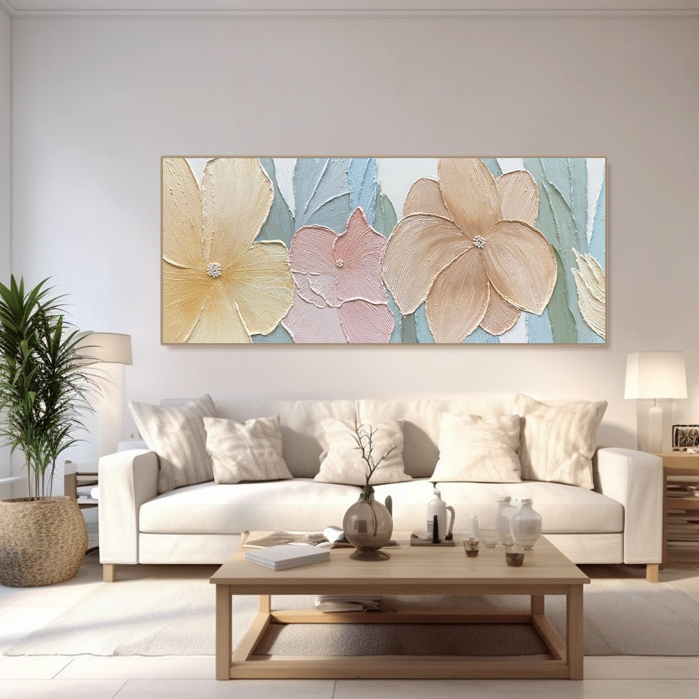 Abstract Colorful Painting "Blossom Serenade"