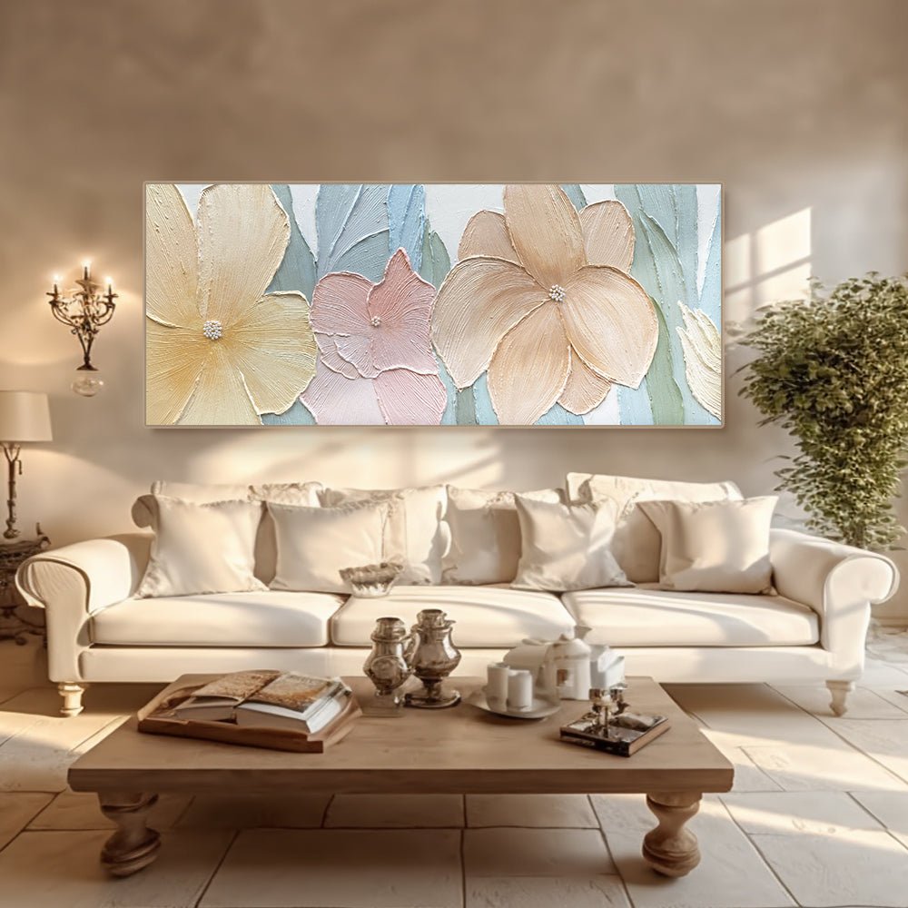 Abstract Colorful Painting "Blossom Serenade"