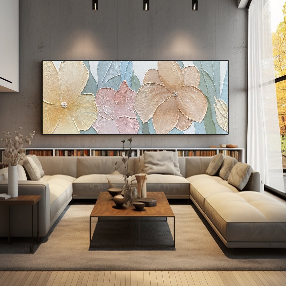 Abstract Colorful Painting "Blossom Serenade"