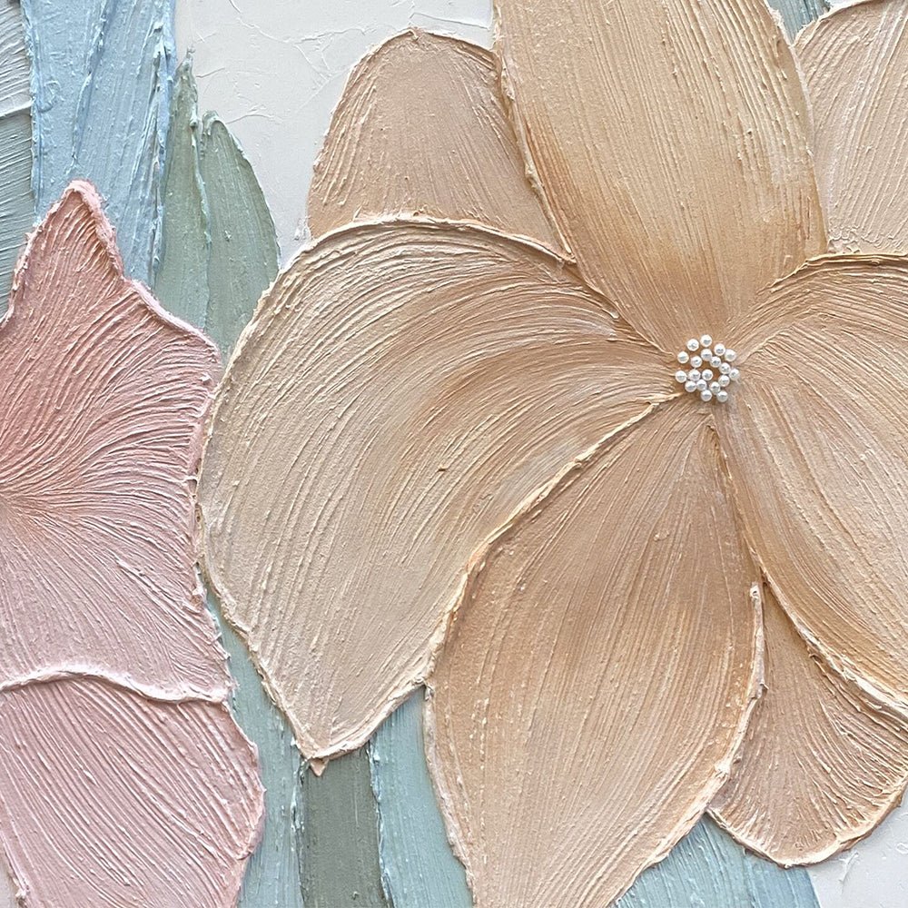 Abstract Colorful Painting "Blossom Serenade"