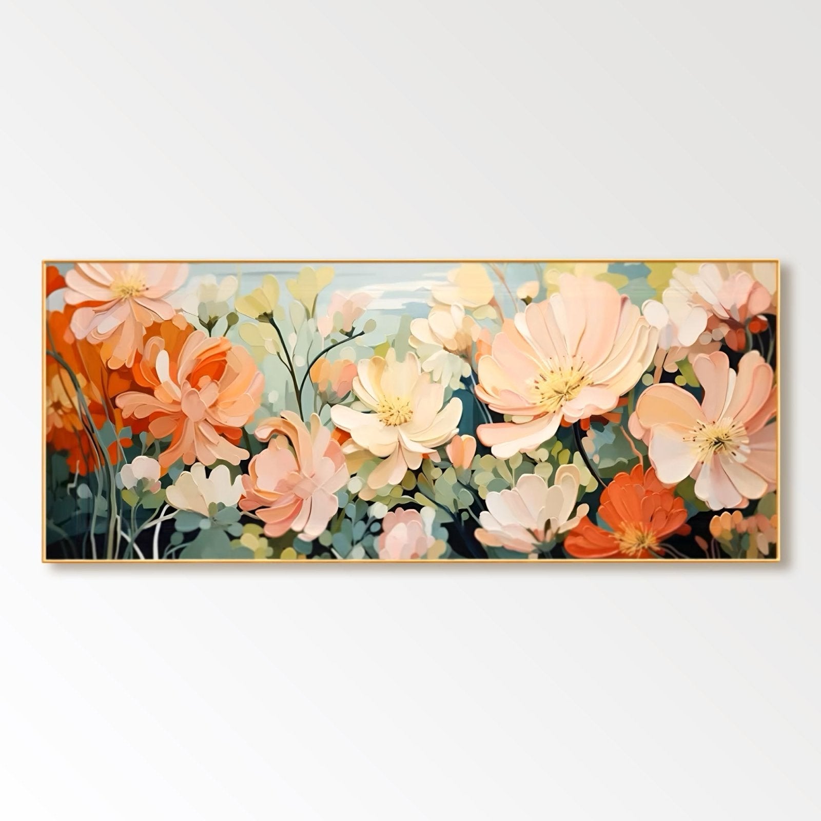 Abstract Colorful Painting "Dreams in Bloom"