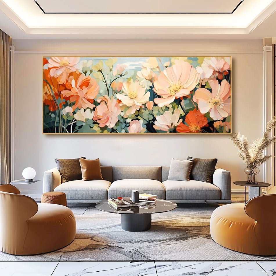 Abstract Colorful Painting "Dreams in Bloom"