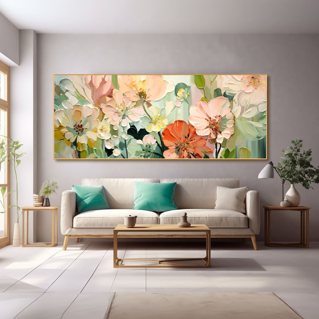 Abstract Colorful Painting "Petals of Infinity"