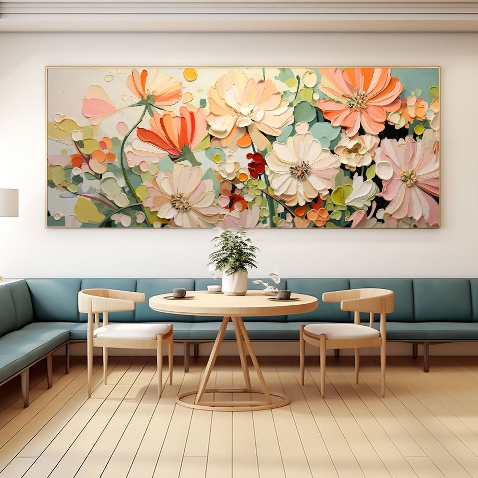 Abstract Colorful Painting "Silent Revelations"