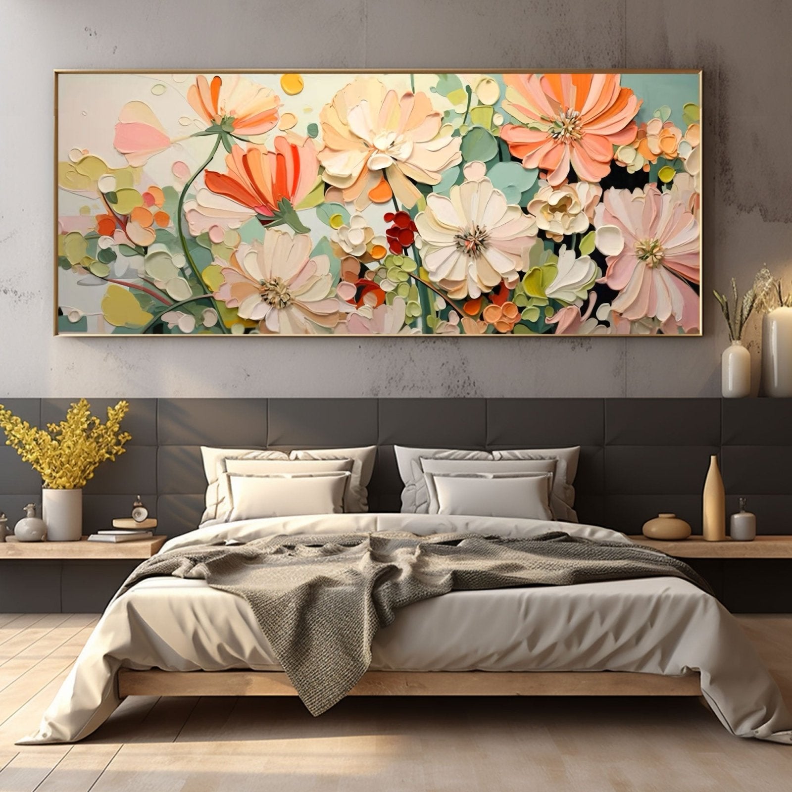 Abstract Colorful Painting "Silent Revelations"