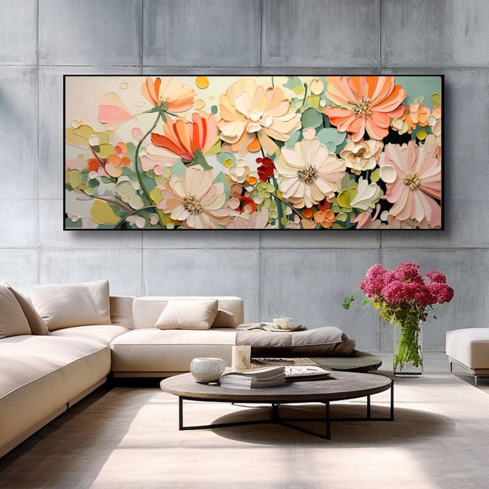 Abstract Colorful Painting "Silent Revelations"