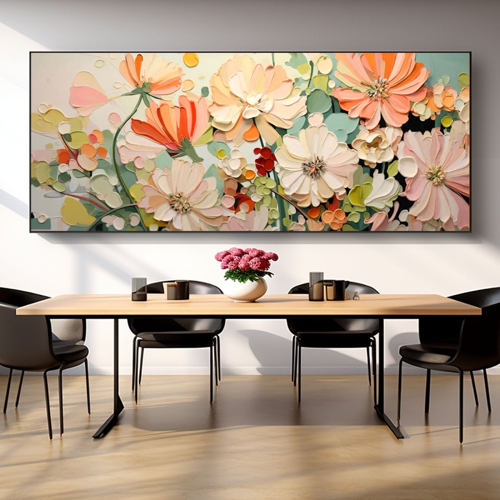 Abstract Colorful Painting "Silent Revelations"