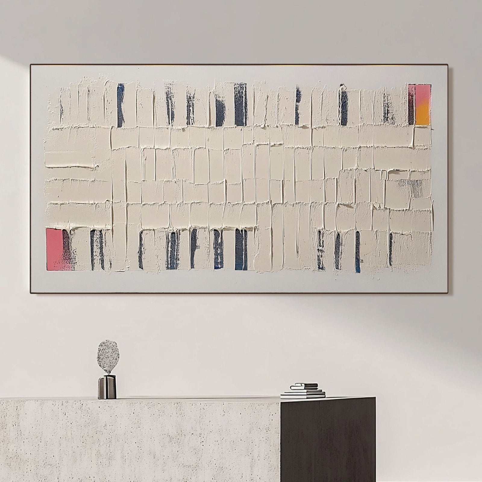 Abstract Painting "Armonía Fragmentada"