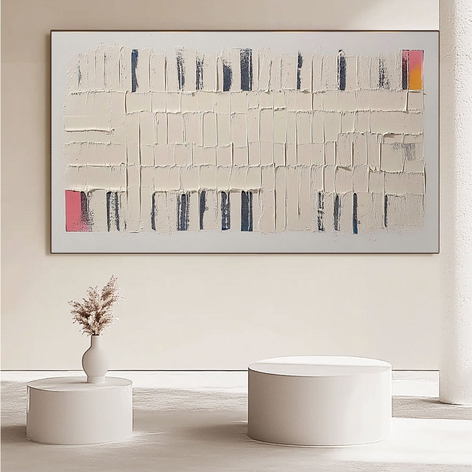 Abstract Painting "Armonía Fragmentada"