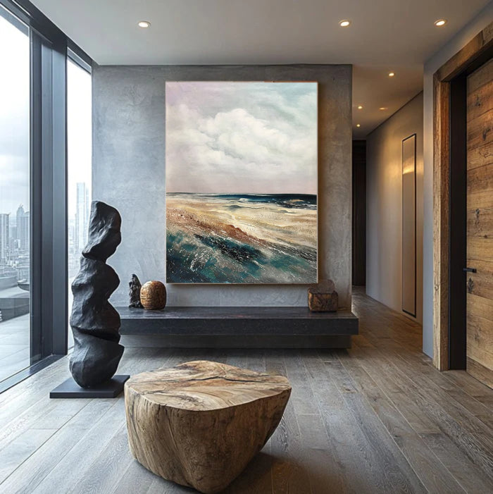 Abstract Painting "Chiaroscuro"