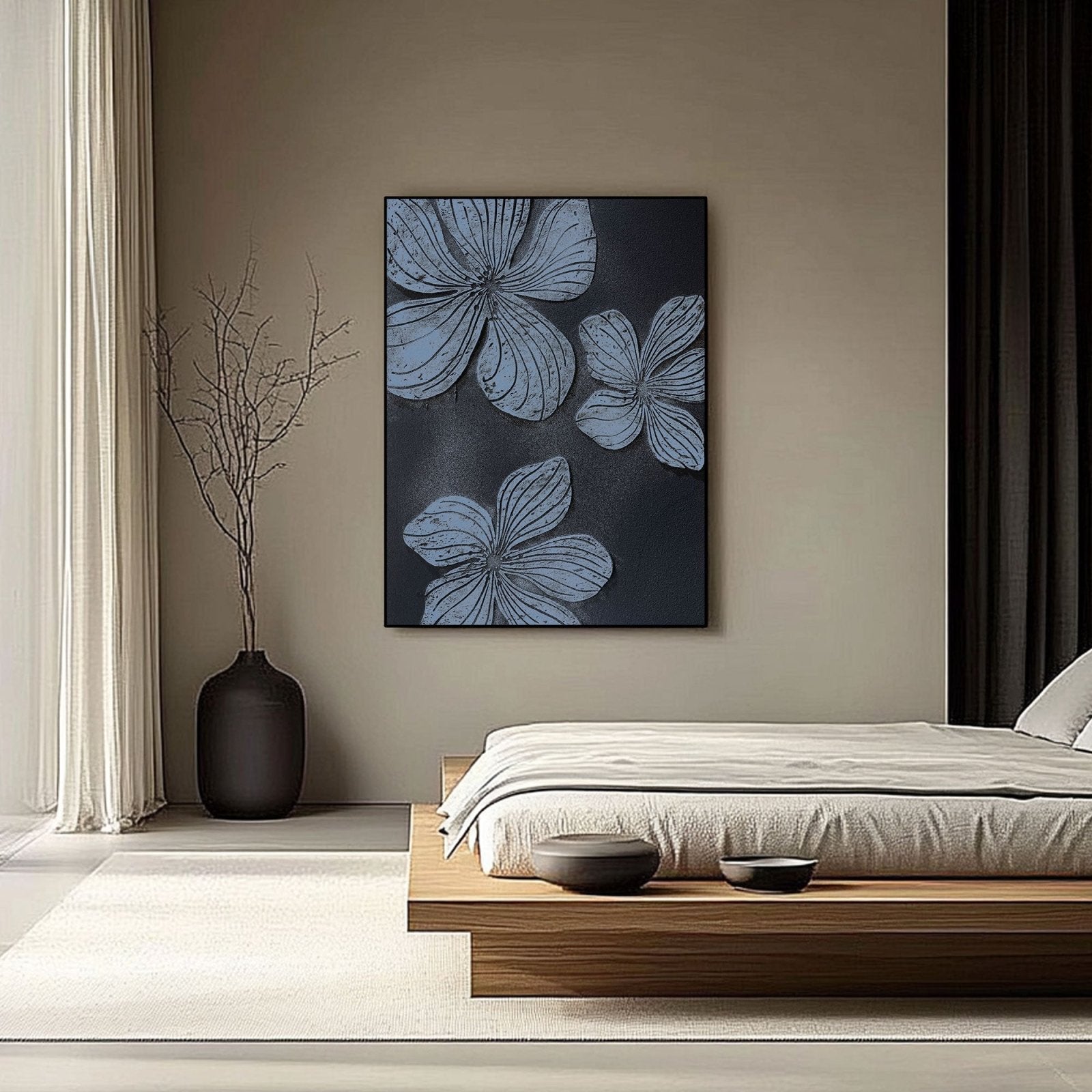 Abstract Painting "Éloïse Crépuscule"