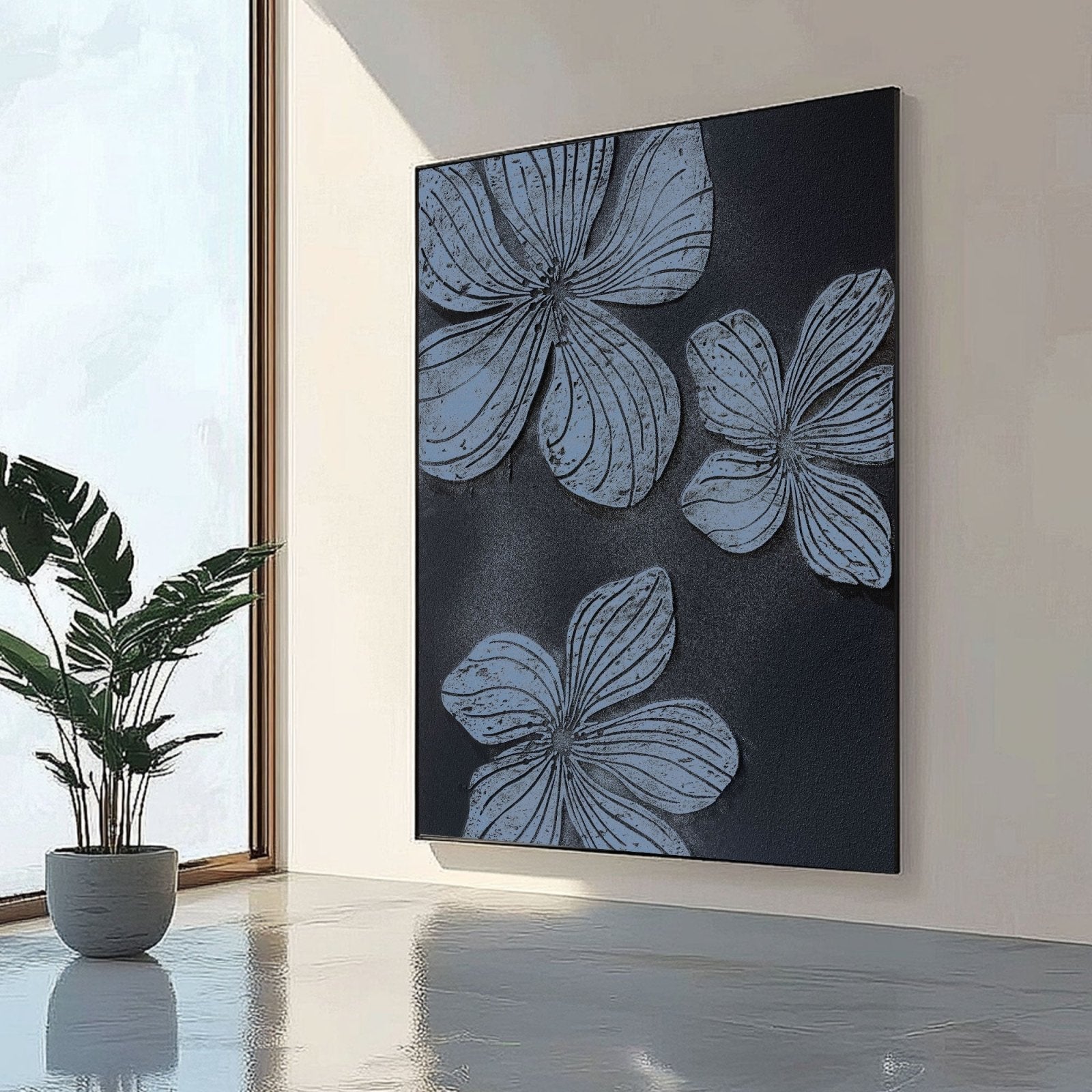 Abstract Painting "Éloïse Crépuscule"