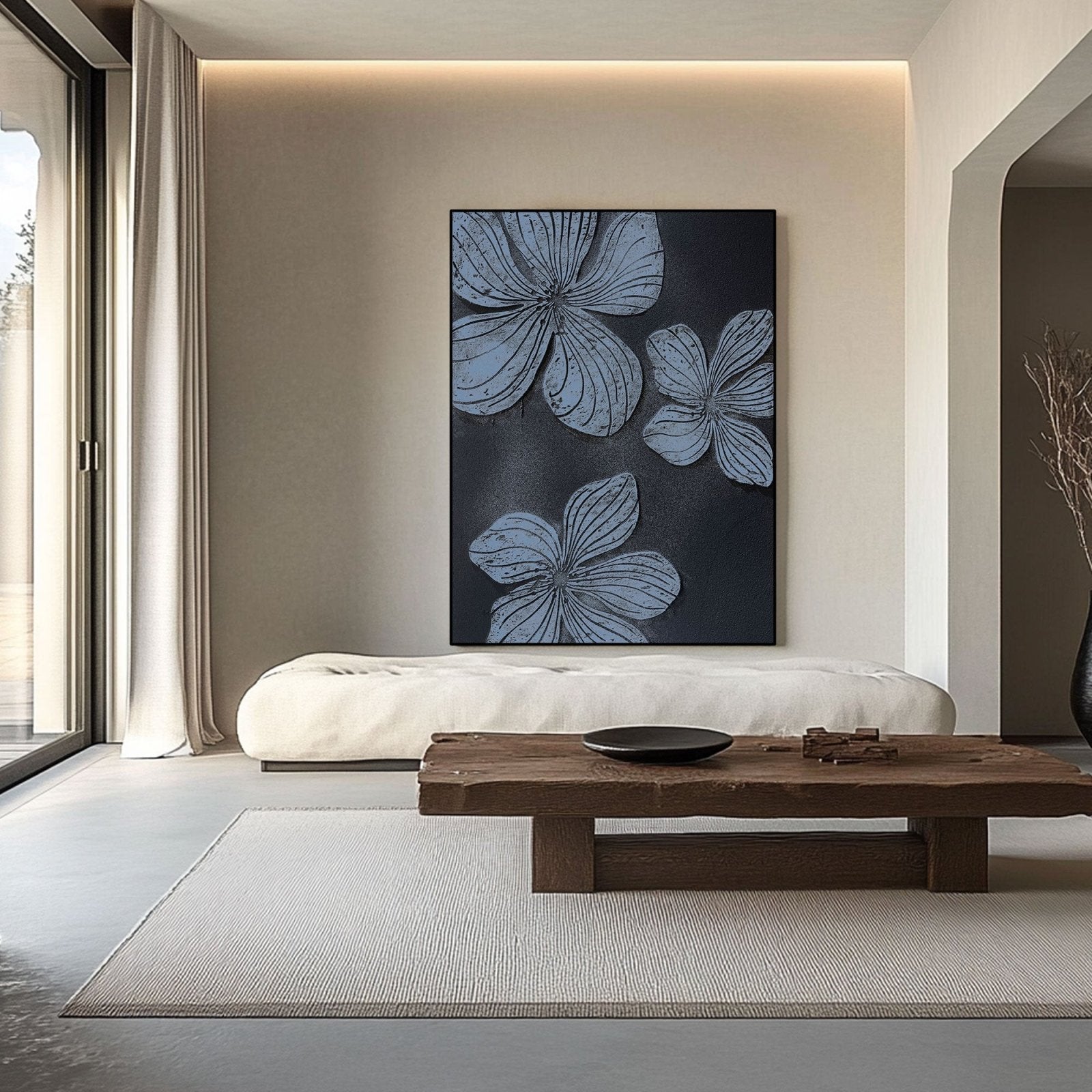 Abstract Painting "Éloïse Crépuscule"