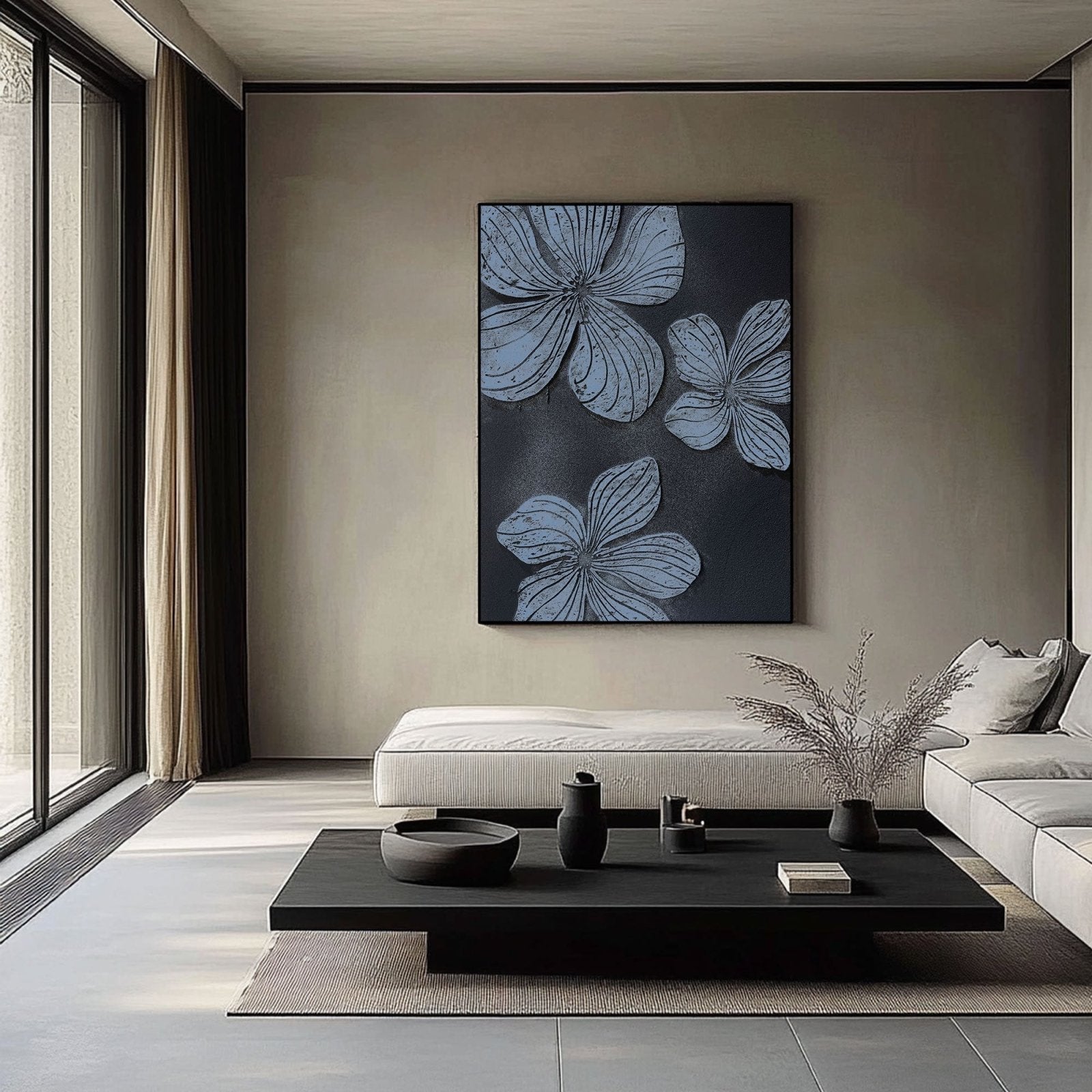 Abstract Painting "Éloïse Crépuscule"