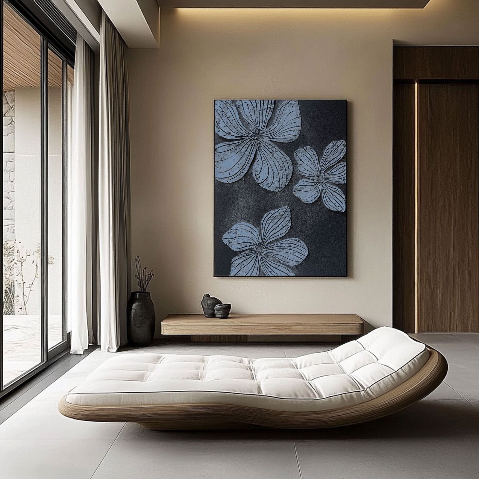 Abstract Painting "Éloïse Crépuscule"