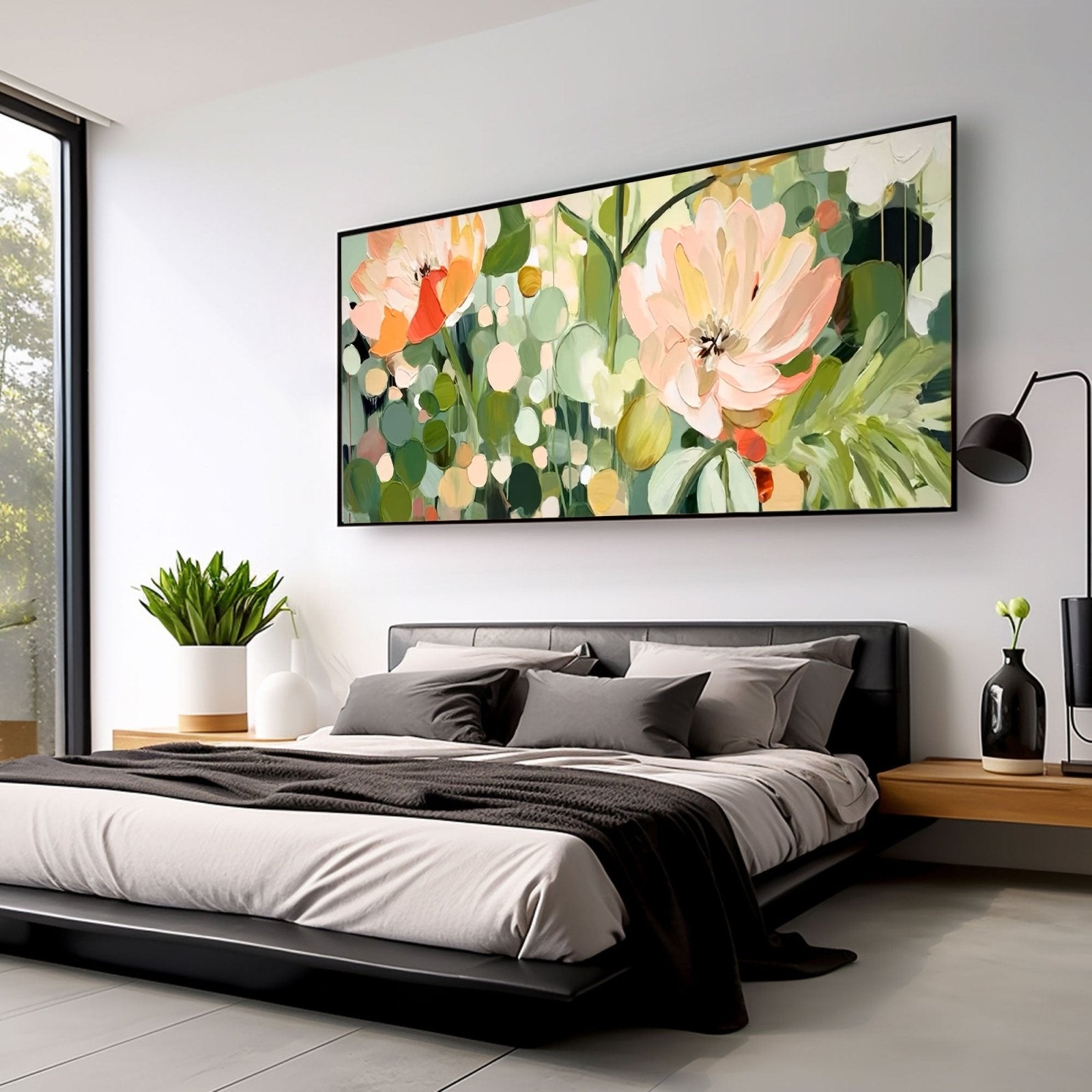 Abstract Painting "Fragile Echoes"