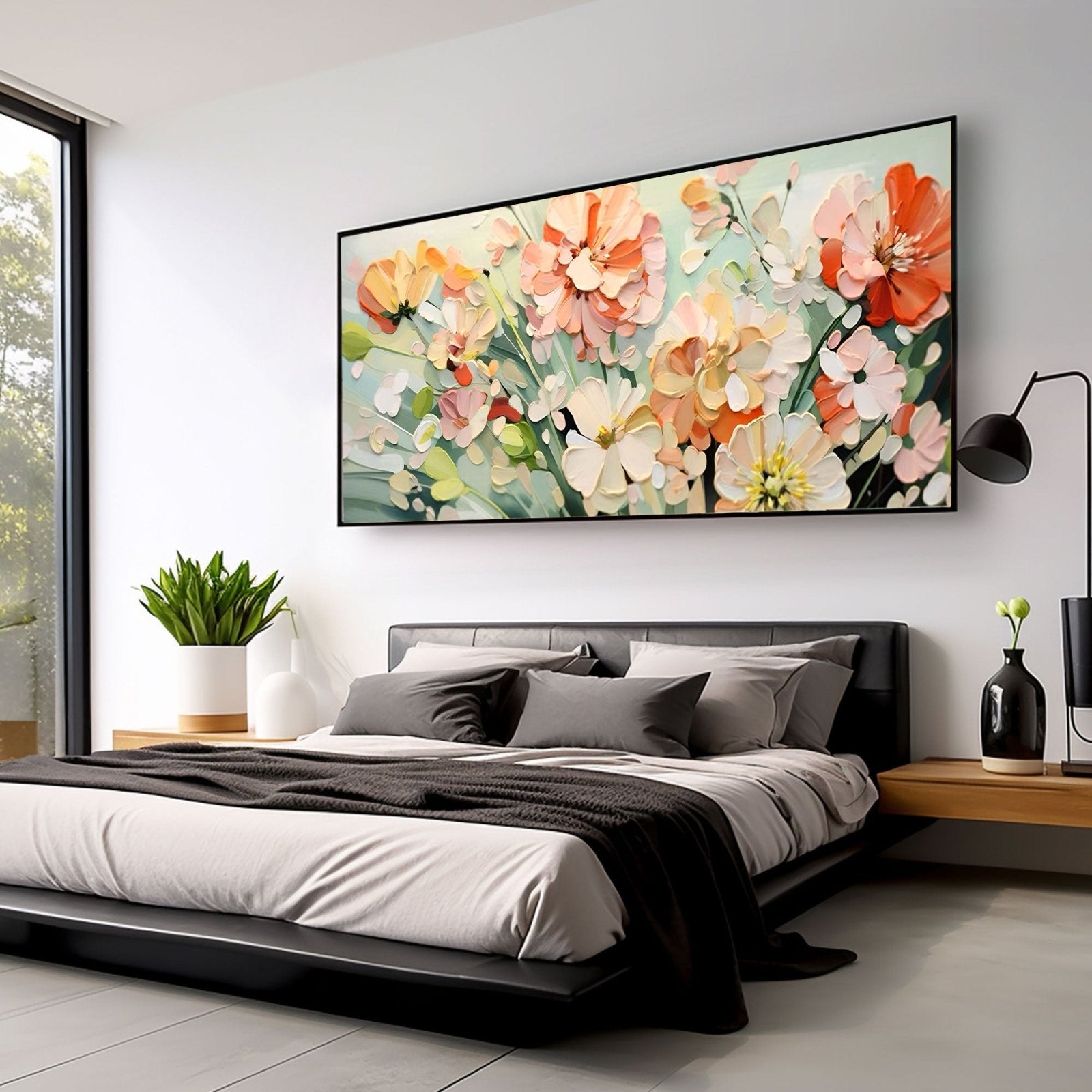 Abstract Painting "Harmony in Blossom"
