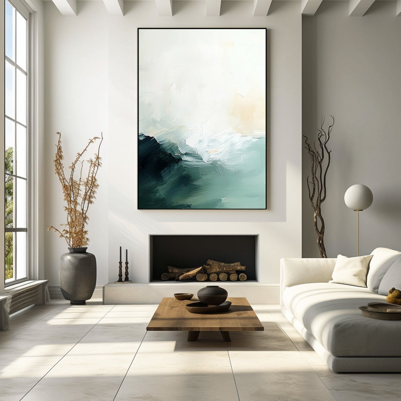 Abstract Painting "Meer Stille”
