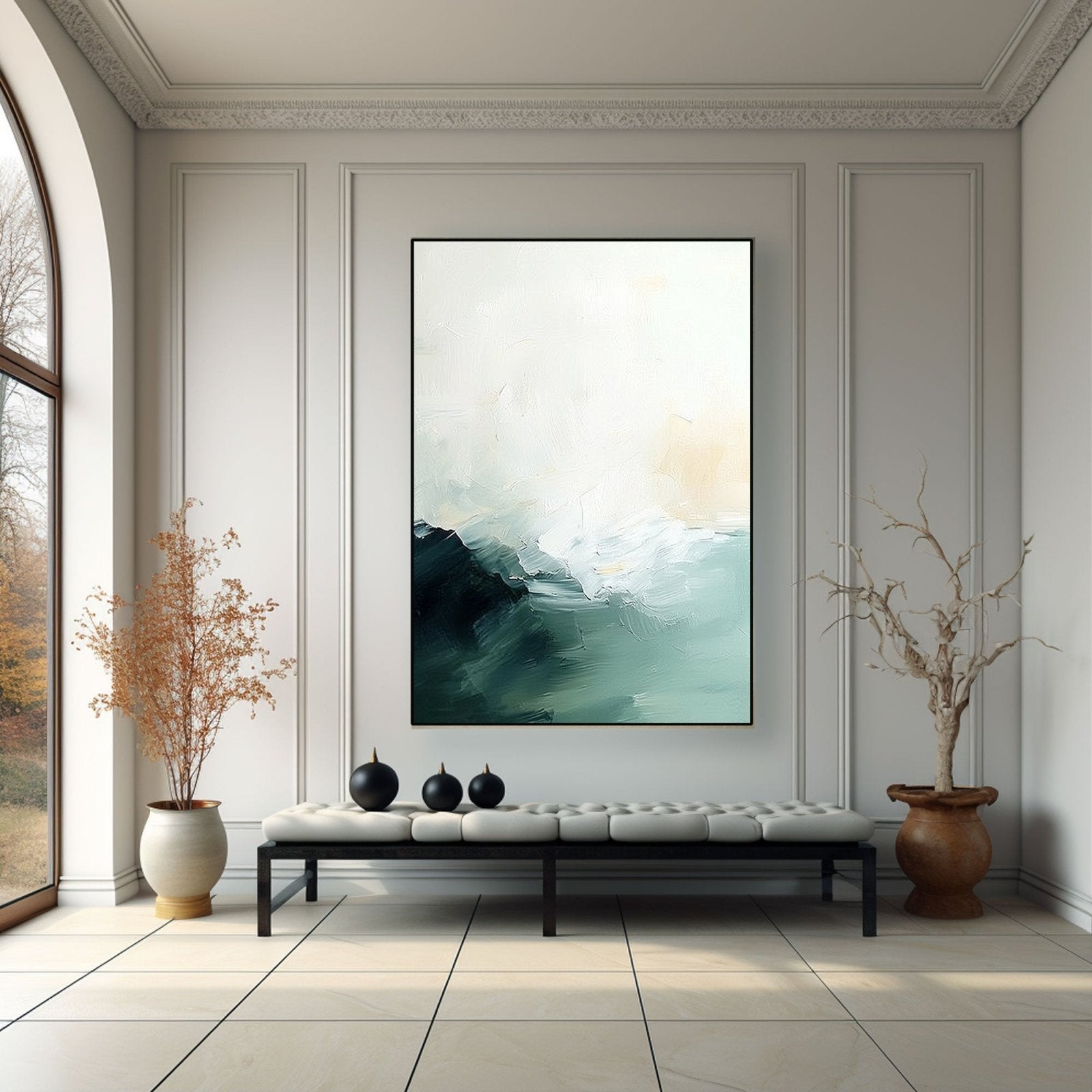 Abstract Painting "Meer Stille”