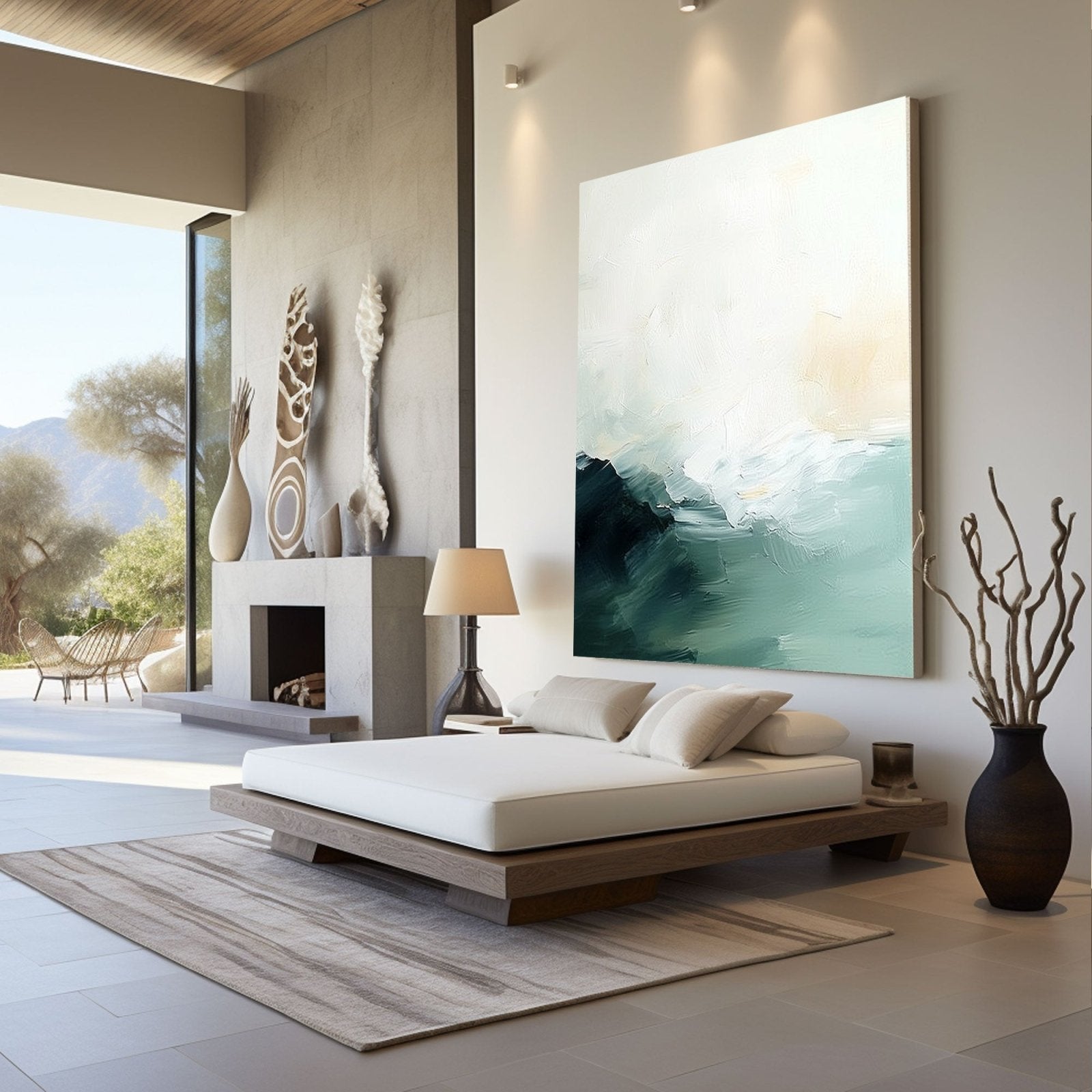 Abstract Painting "Meer Stille”