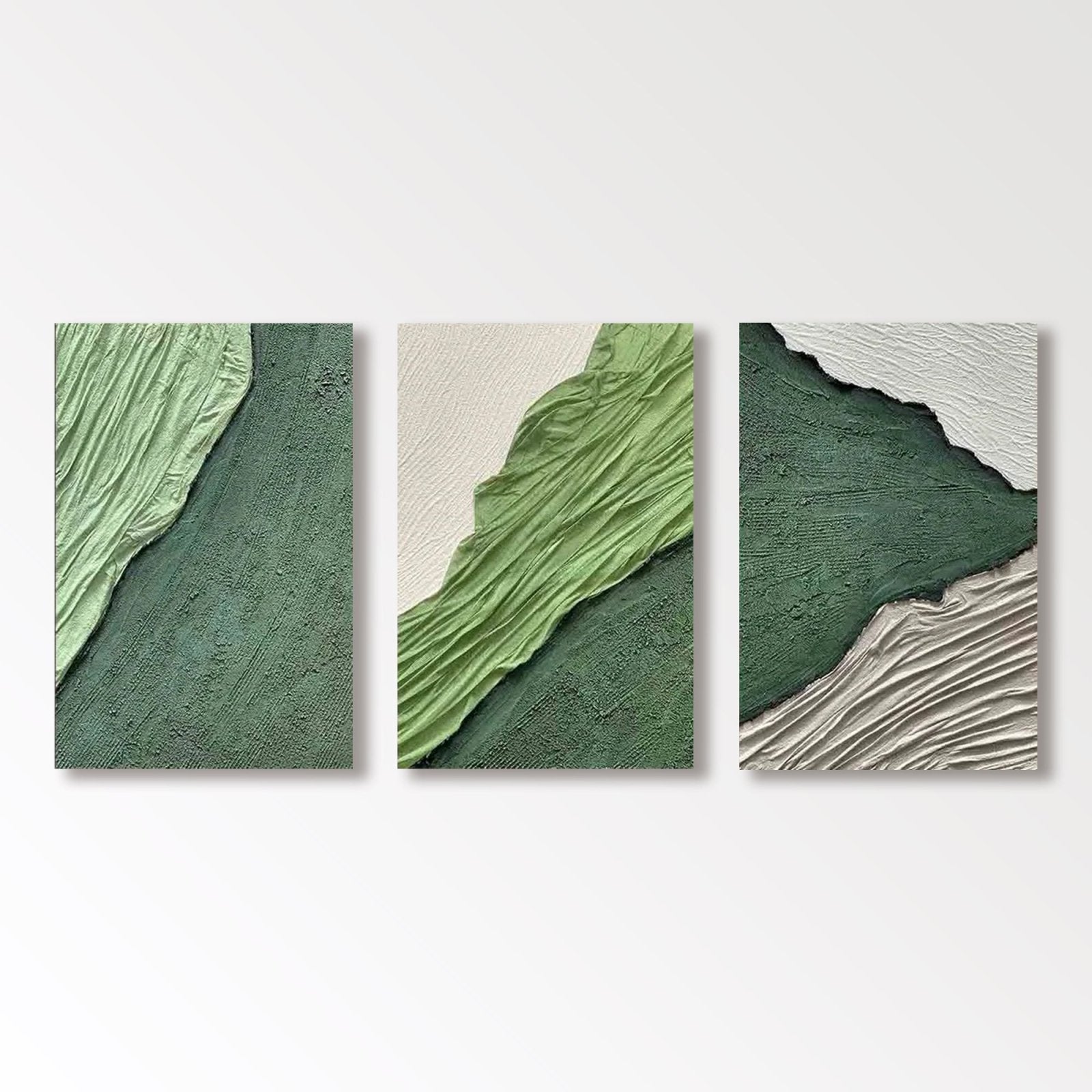 Abstract Painting "Pliegues del Tiempo"