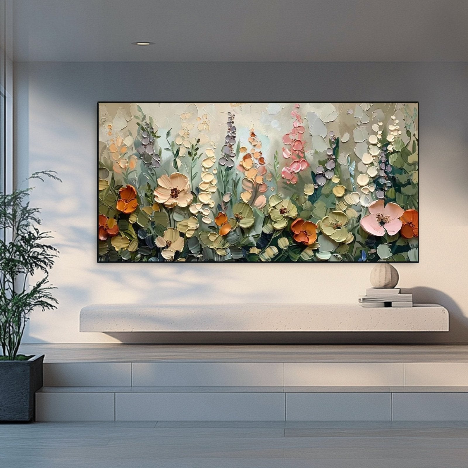 Colorful Painting "Raíces Secretas"