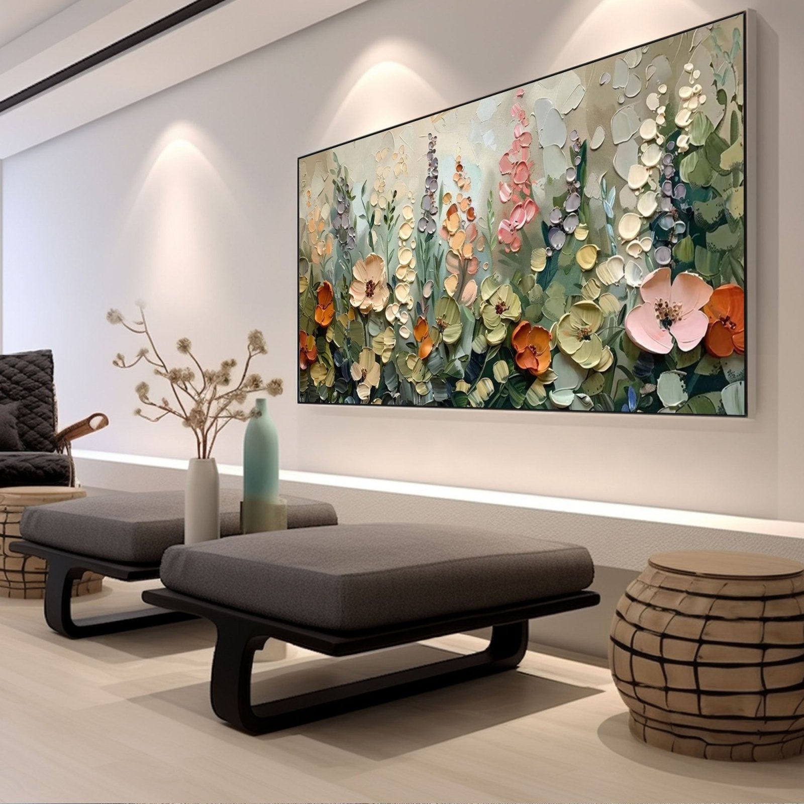 Colorful Painting "Raíces Secretas"
