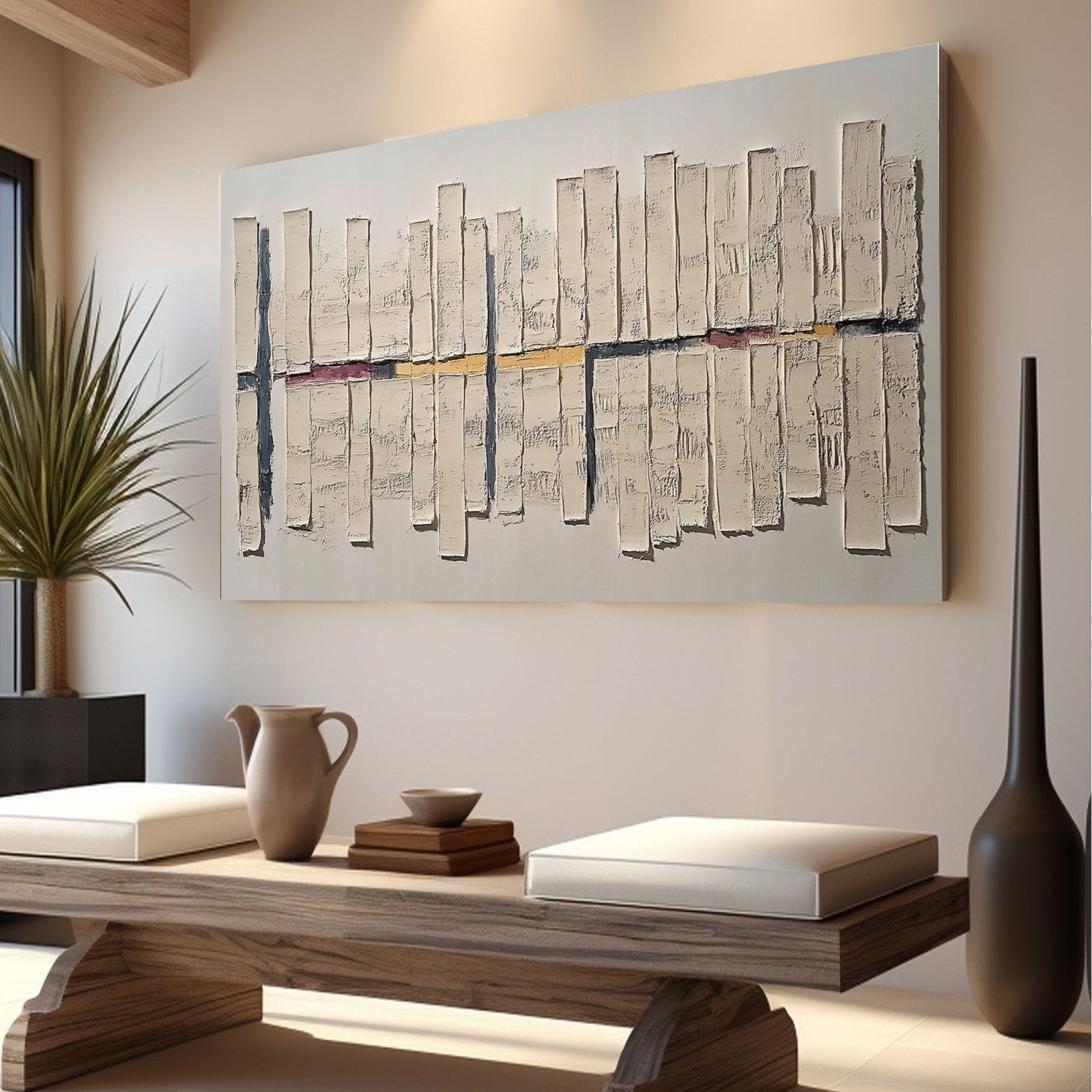 Abstract Painting "Ritmo de Puntos"