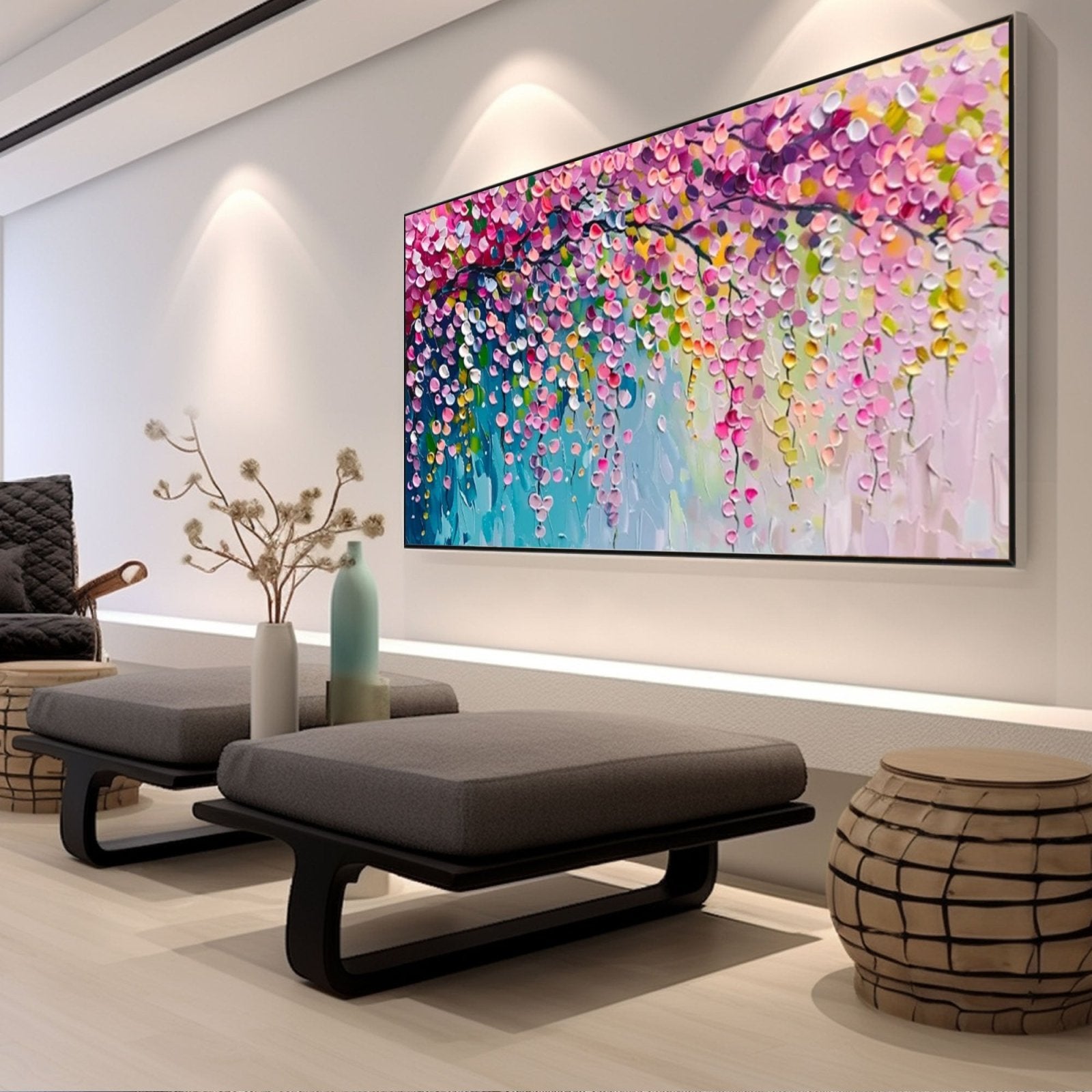 Colorful Painting "Sueño Pendiente"