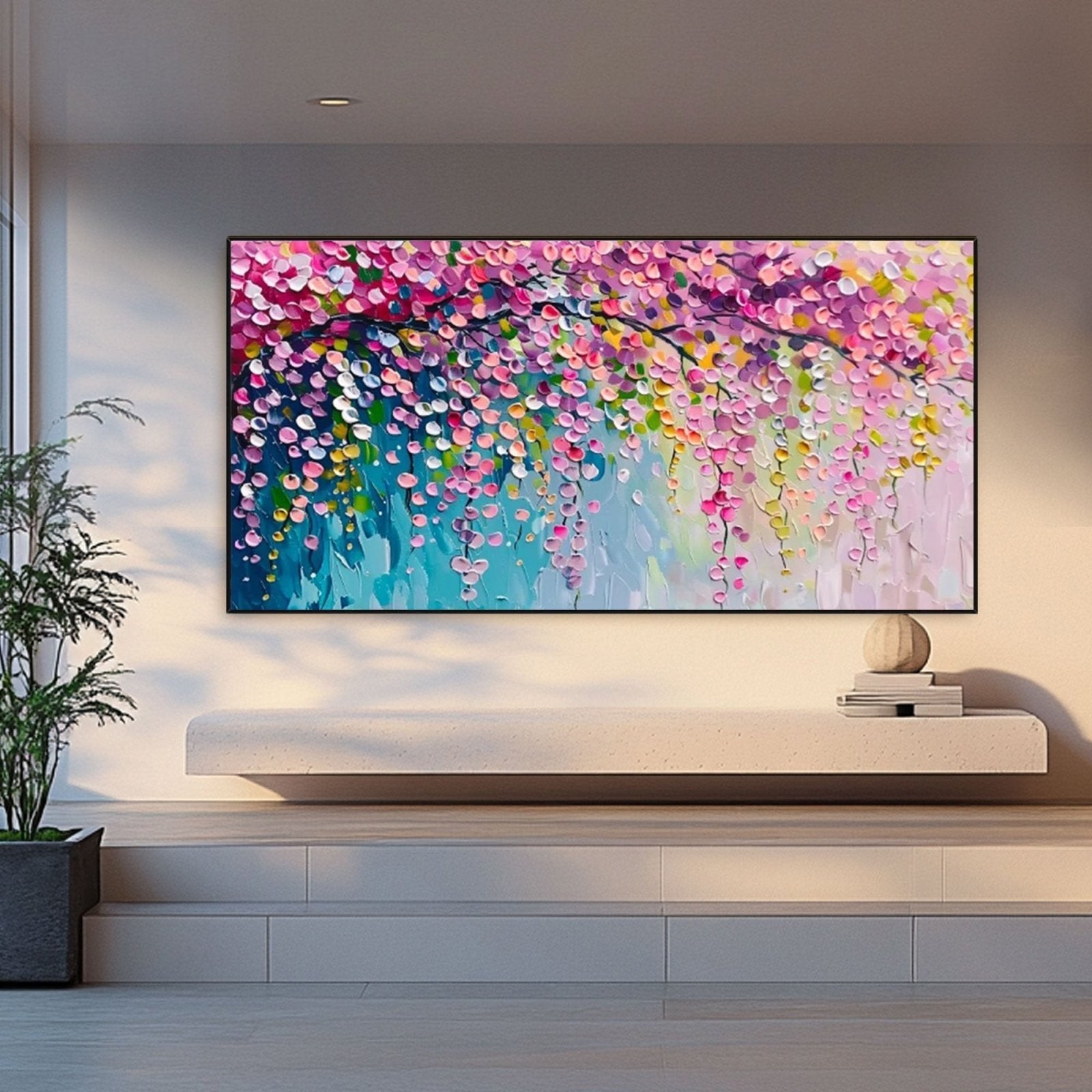 Colorful Painting "Sueño Pendiente"