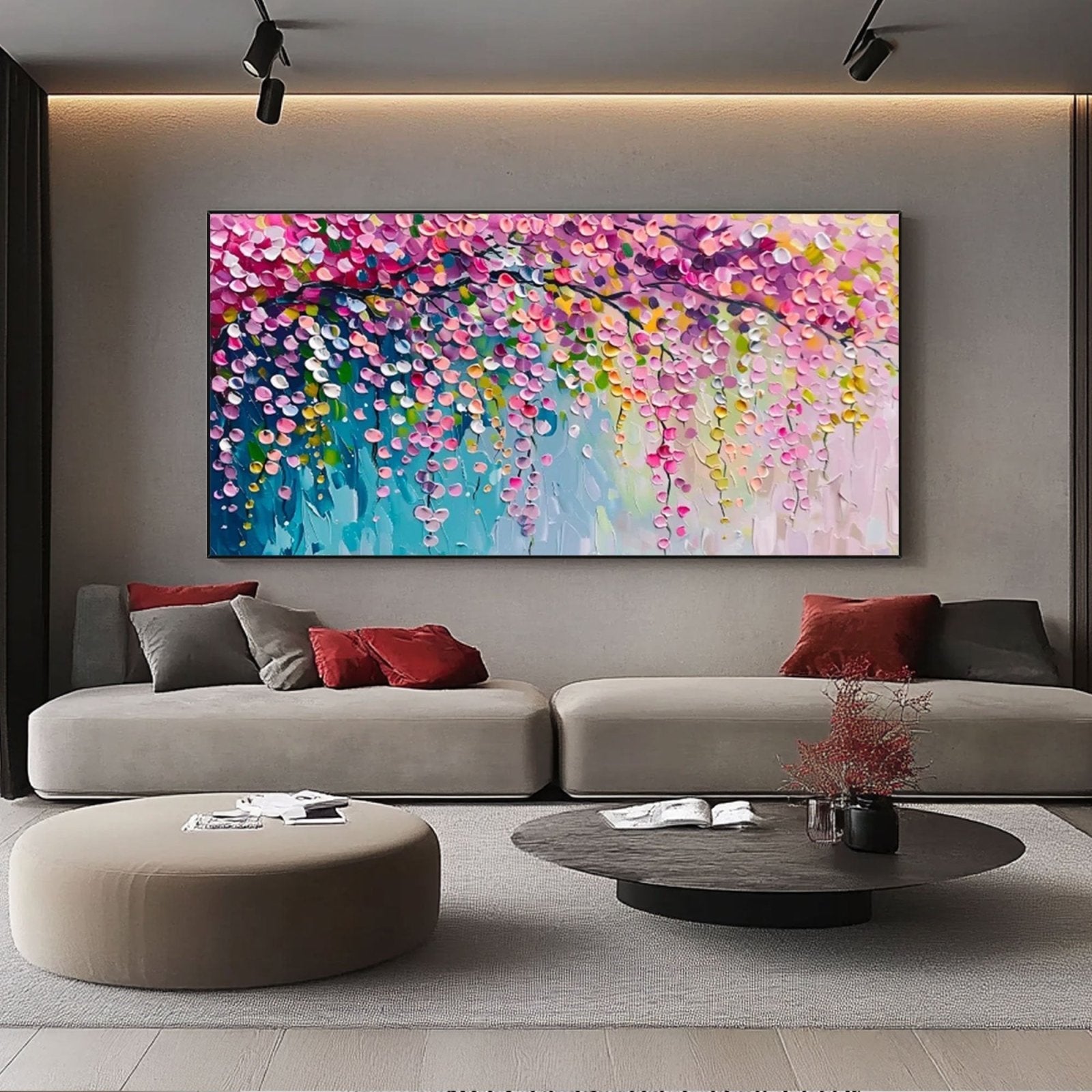 Colorful Painting "Sueño Pendiente"