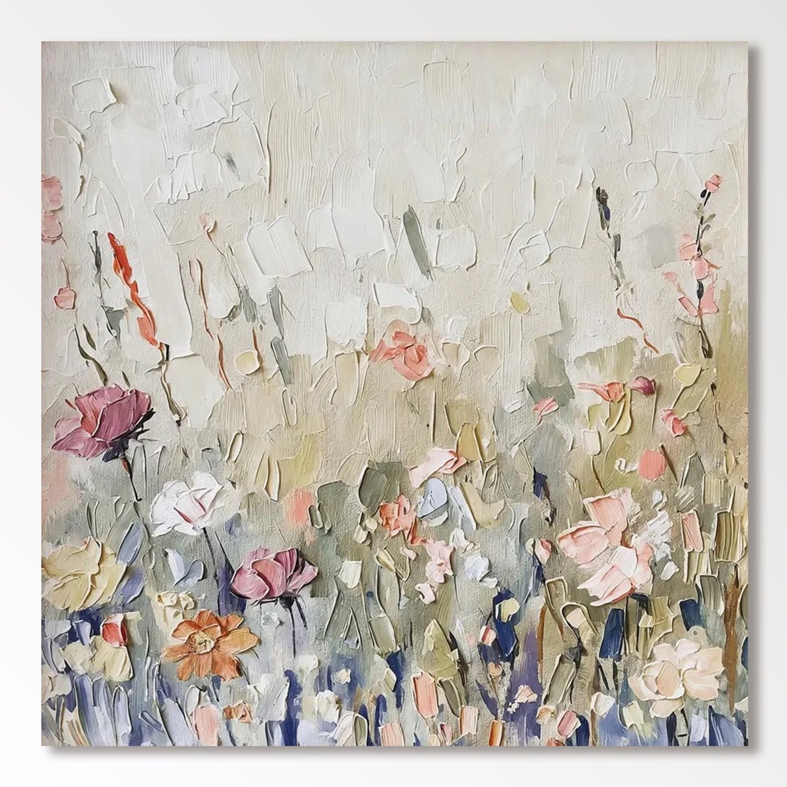 Abstract Painting "Tiempo Florecido”