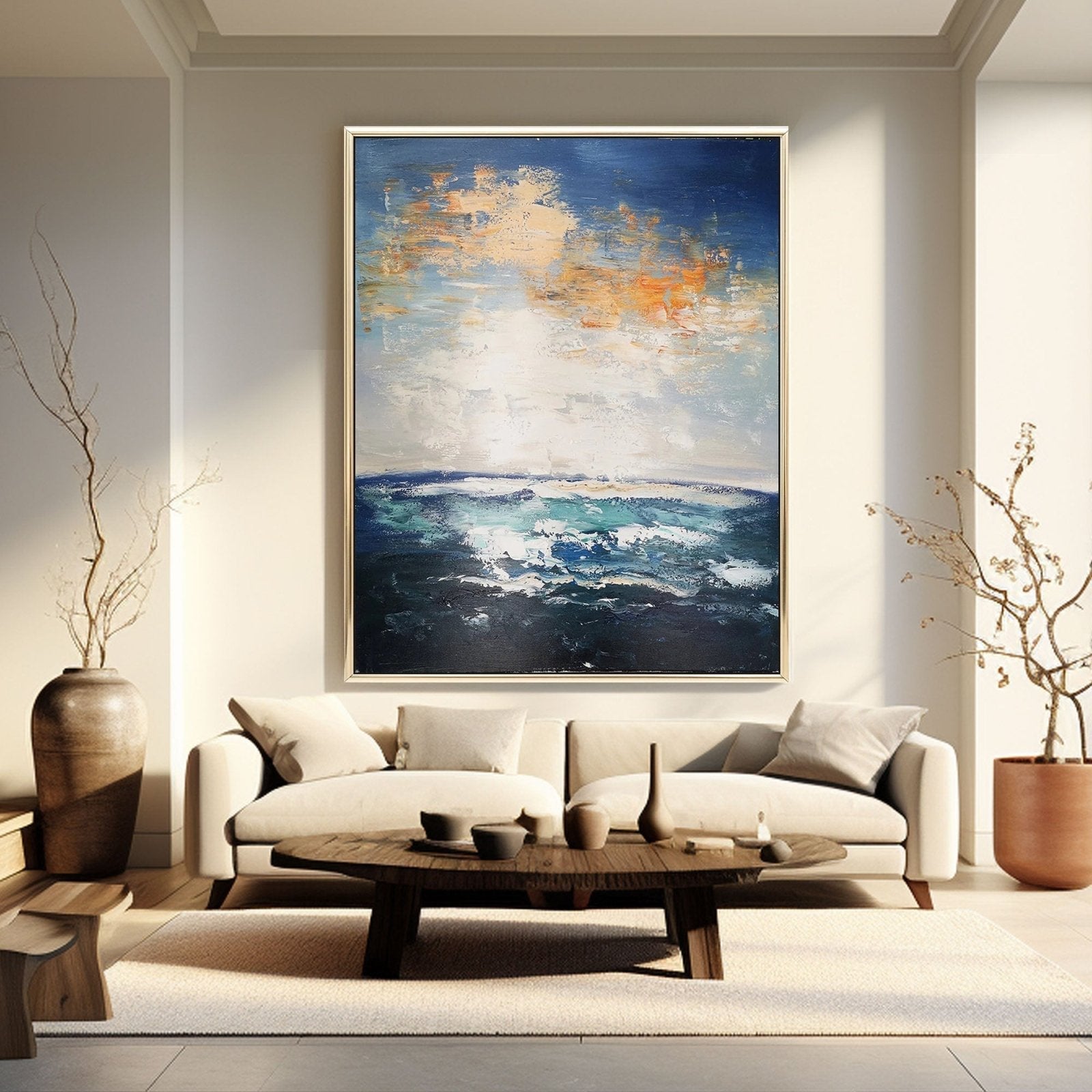Abstract Painting "Tonn Solais”