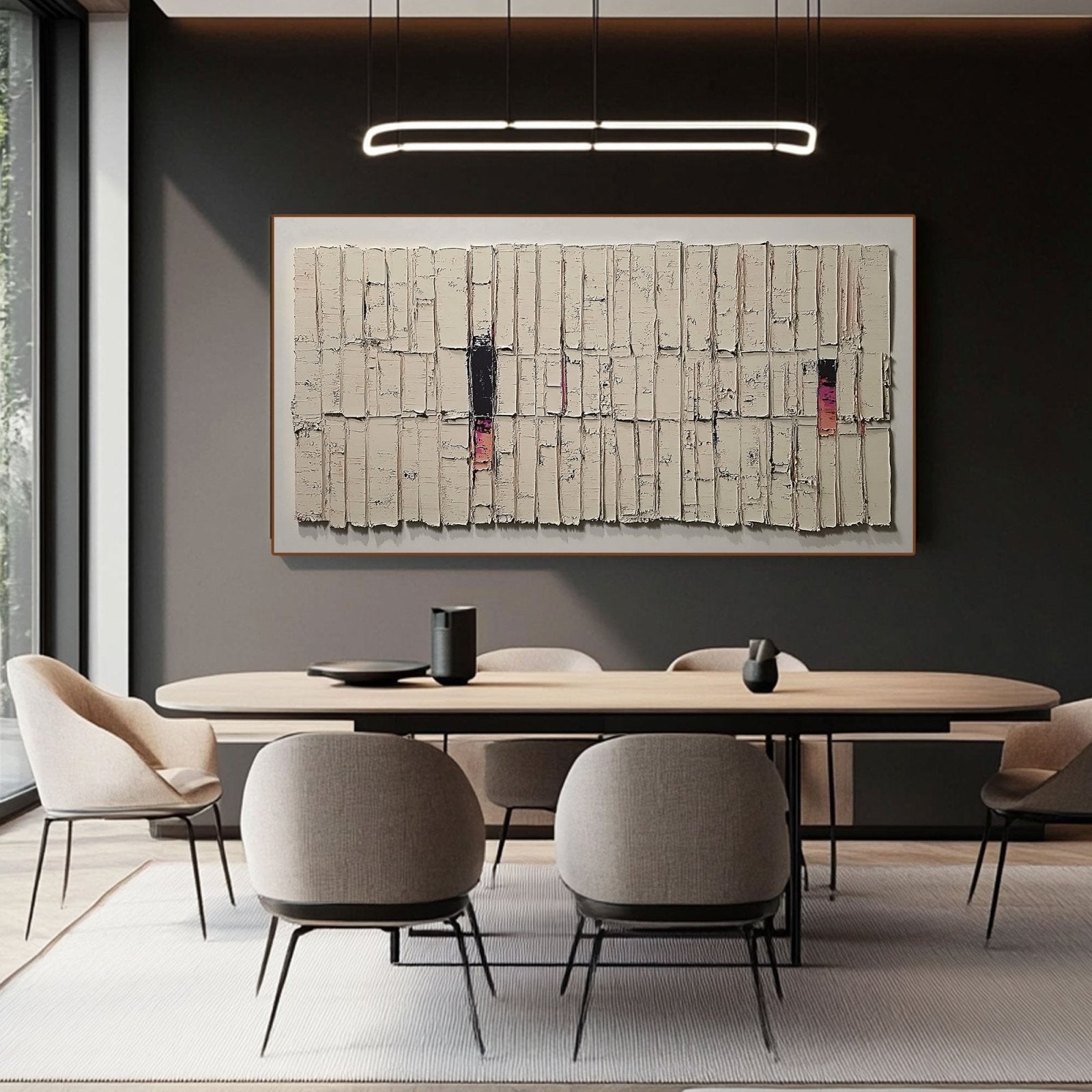 Abstract Painting "Uniformidad Interrumpida"