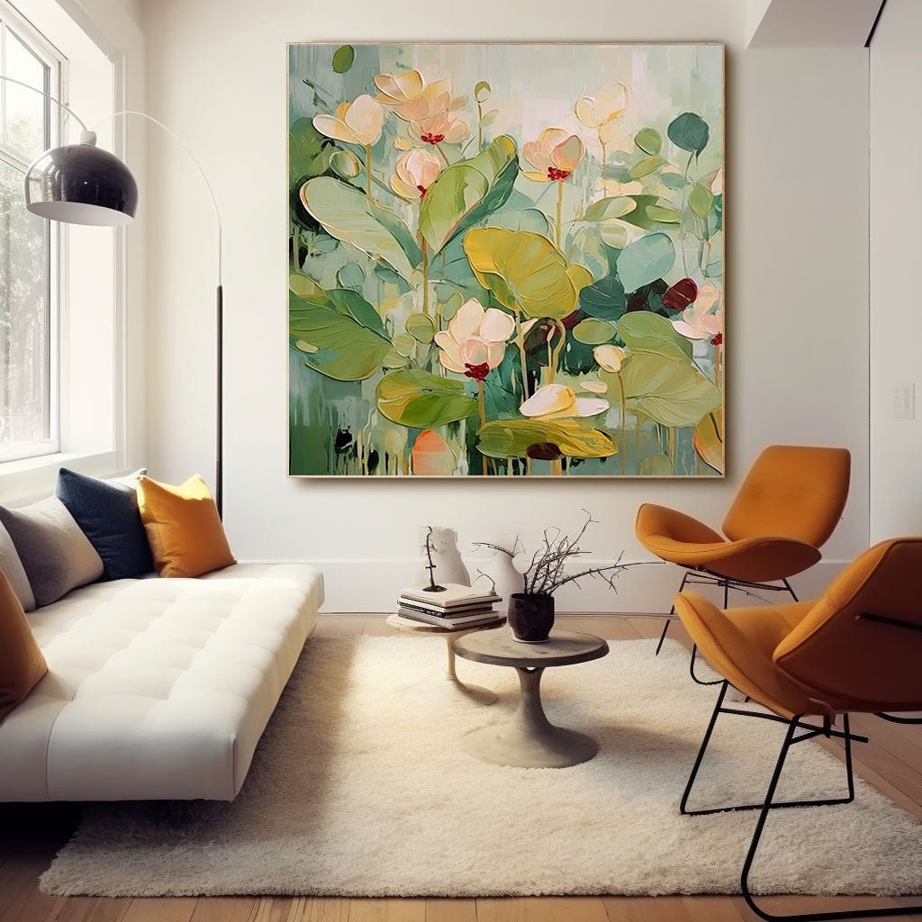 Abstract Painting "Verde Amanecer”