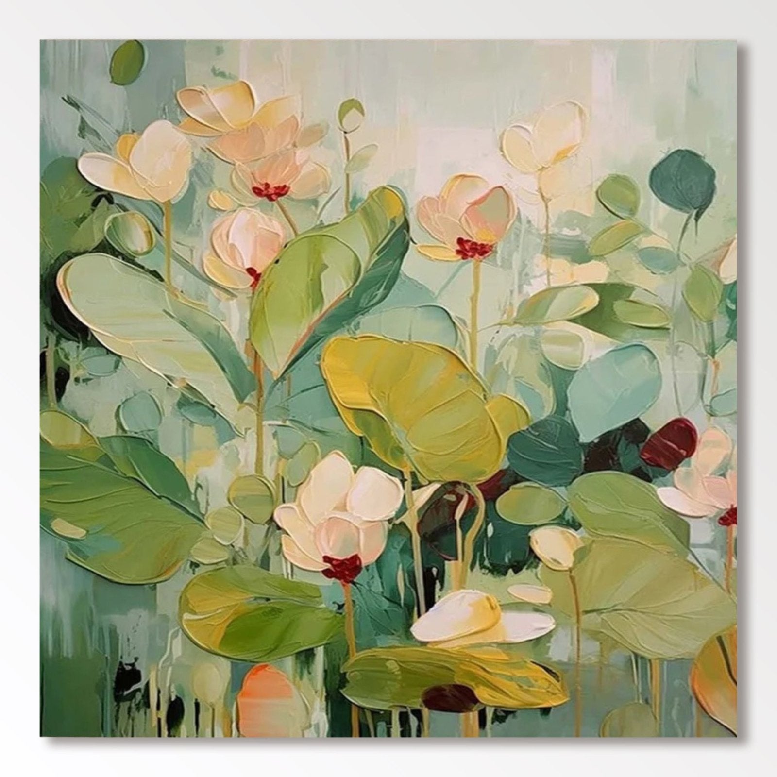 Abstract Painting "Verde Amanecer”
