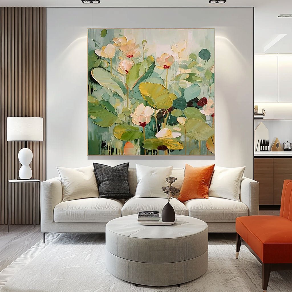 Abstract Painting "Verde Amanecer”