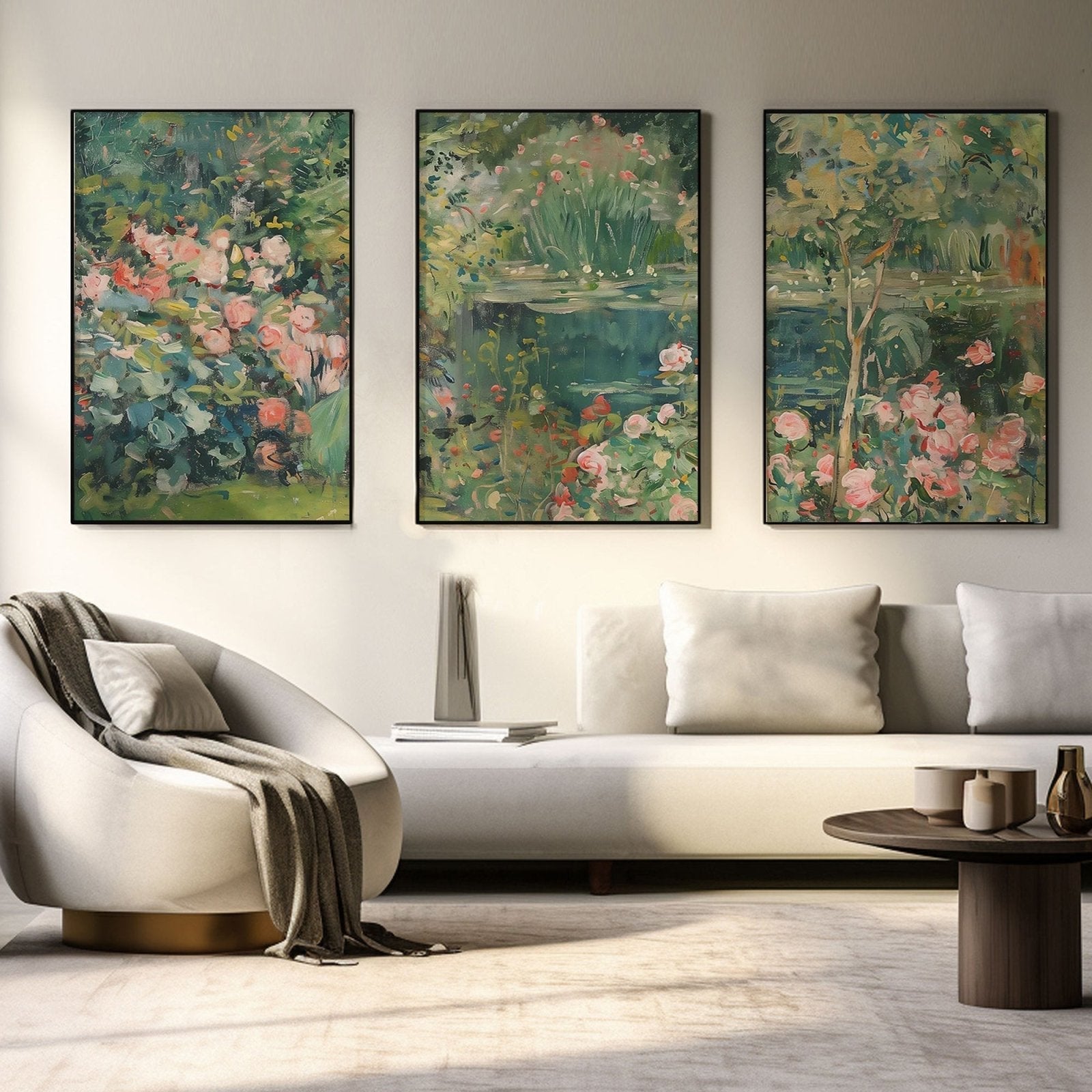 Colorful Painting "Estanque Interior"