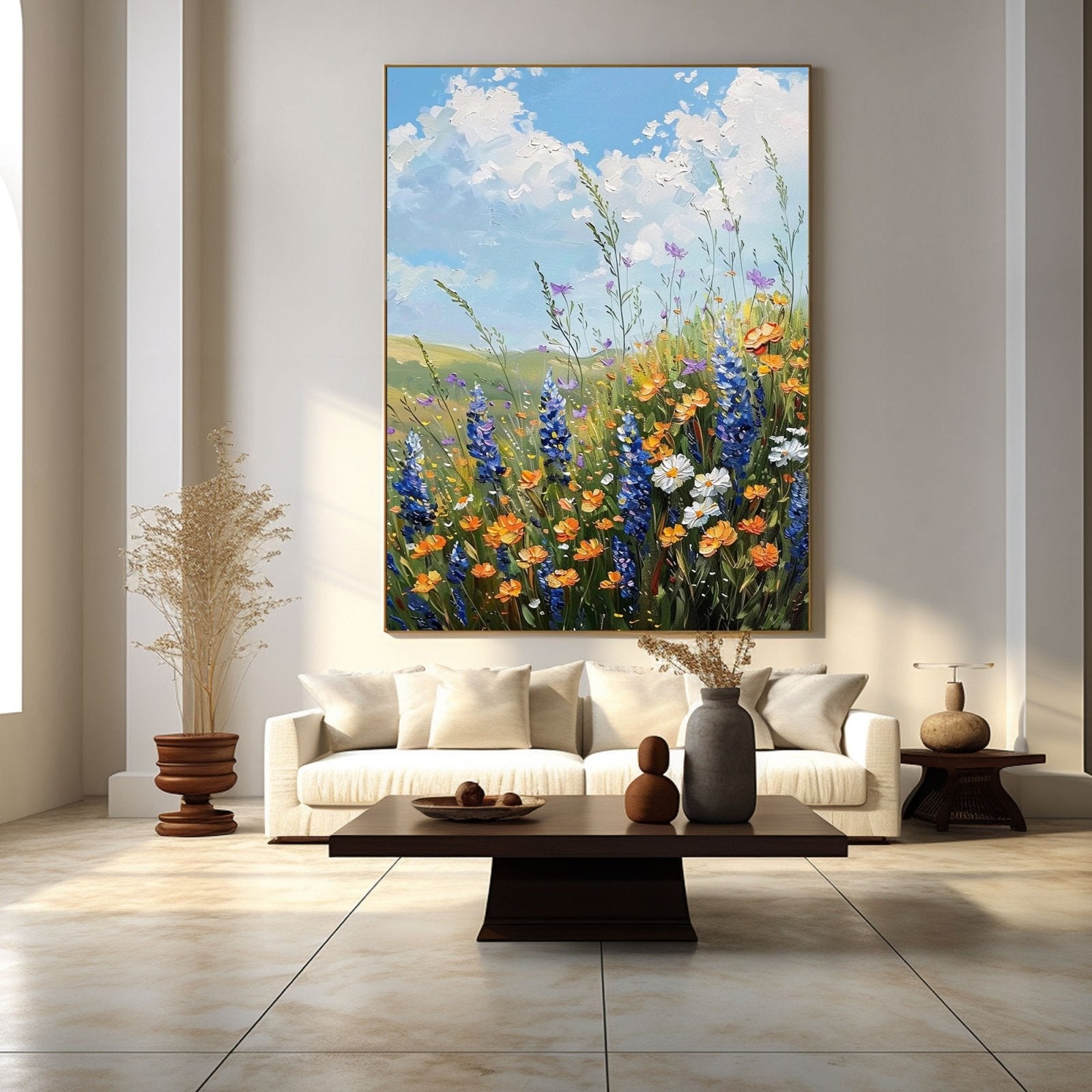 Colorful Painting "Susurros del Viento"