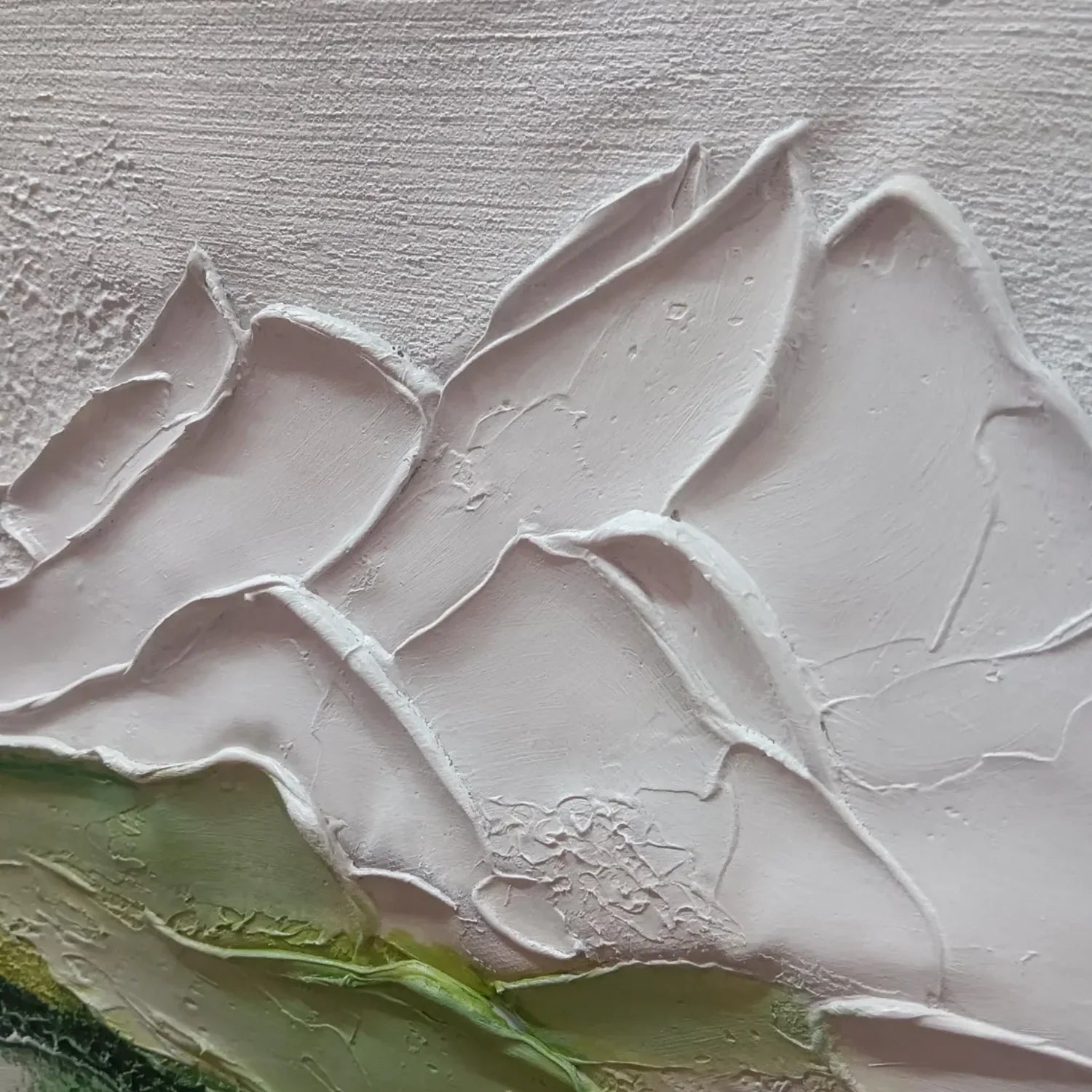 Plaster Art Minimalist Textured Painting #MM312