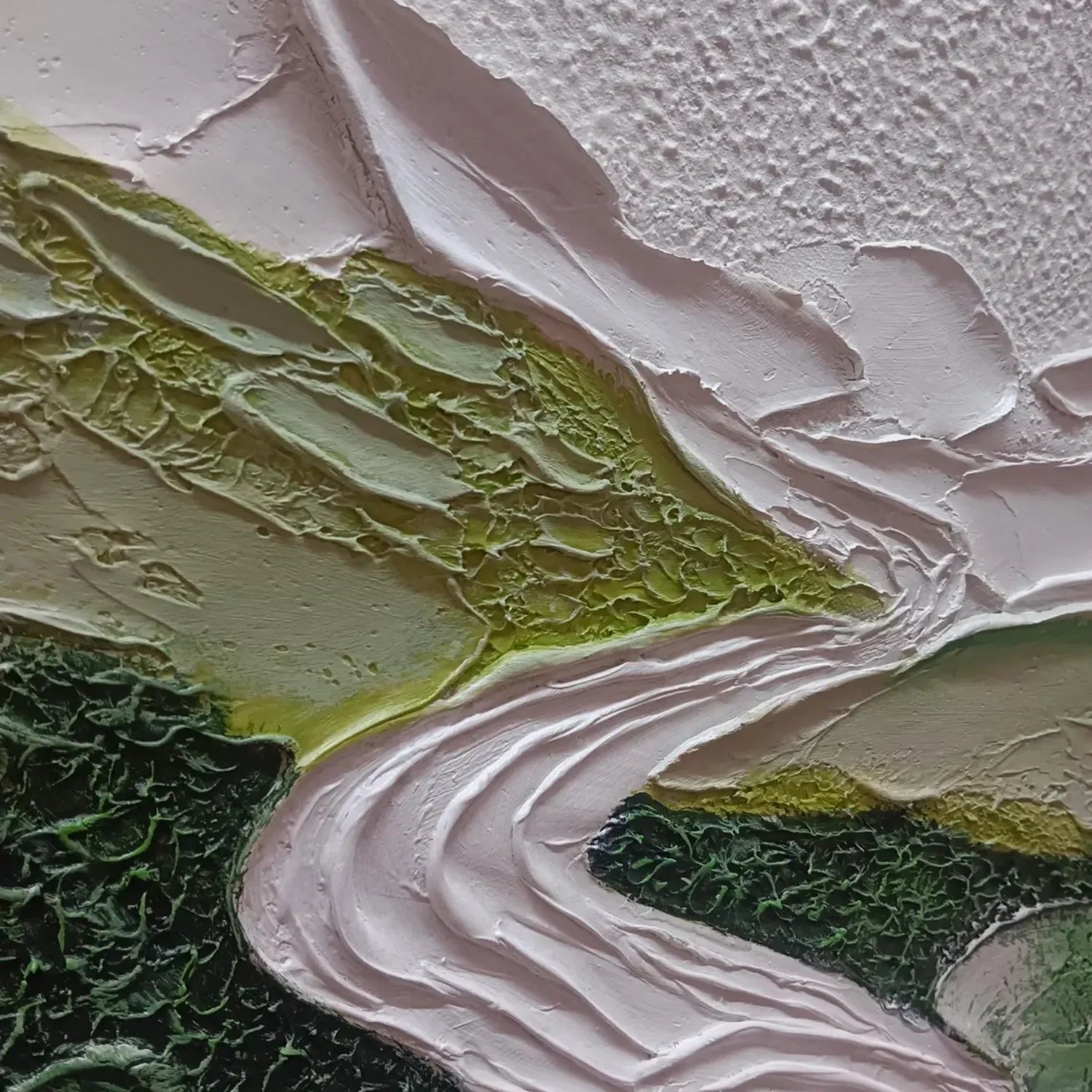 Plaster Art Minimalist Textured Painting #MM312