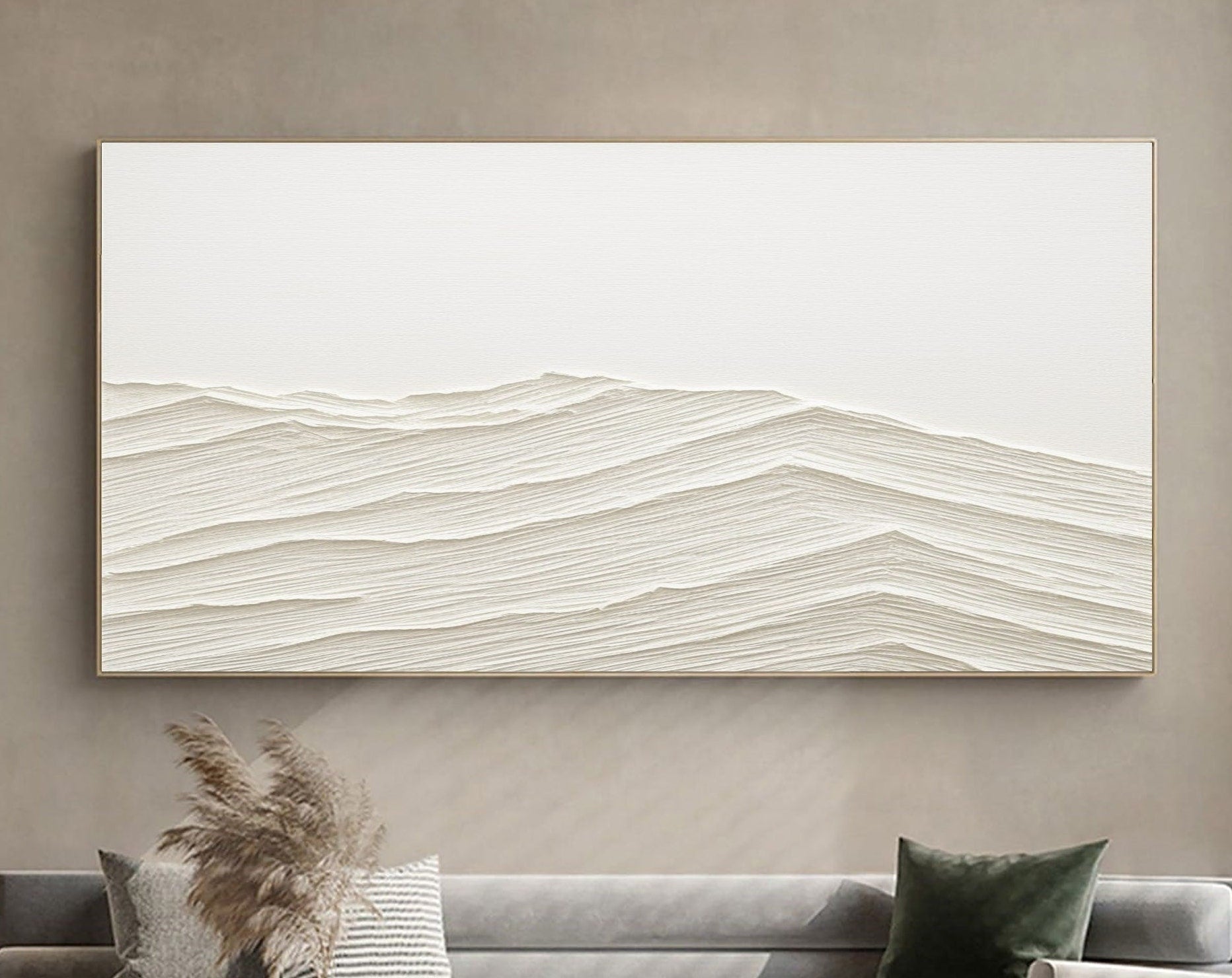 Plaster Art Minimalist Textured Painting #MM087