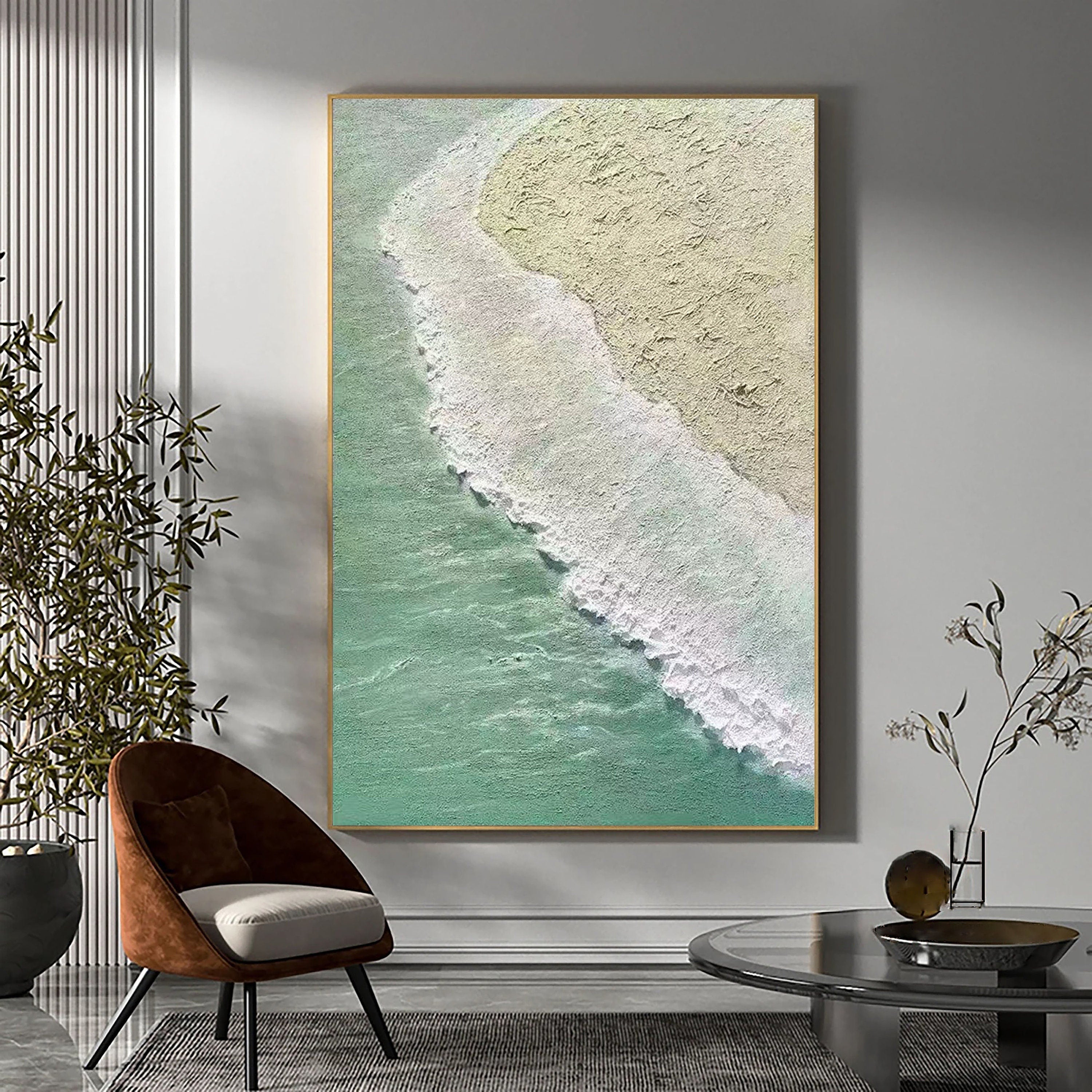 Ocean And Sky Painting #OS 037