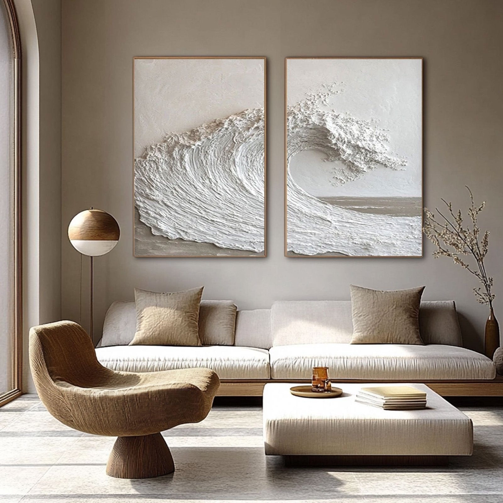 Minimalist Painting "Albarcane”